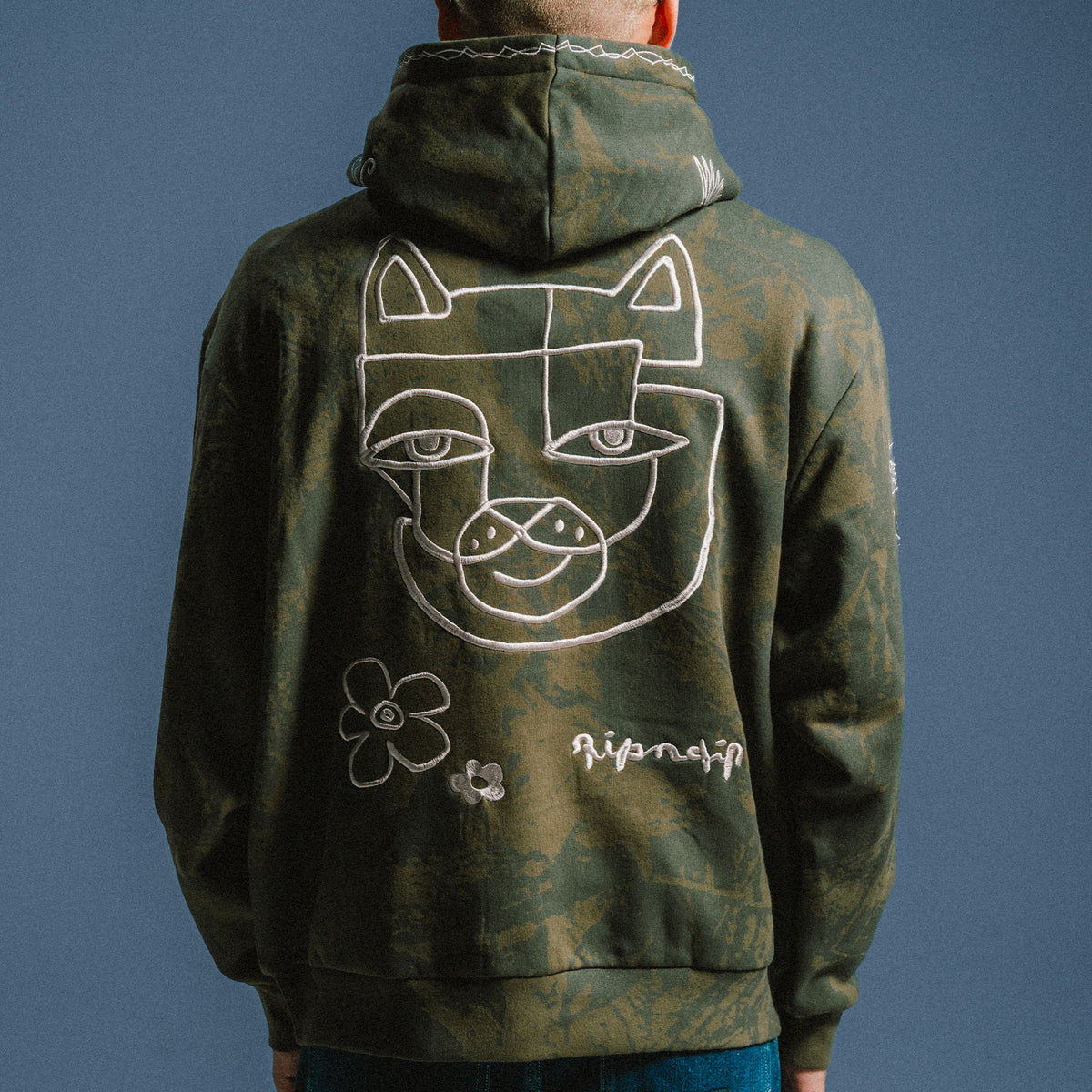 RIPNDIP Blonded Hoodie (Forest Camo)