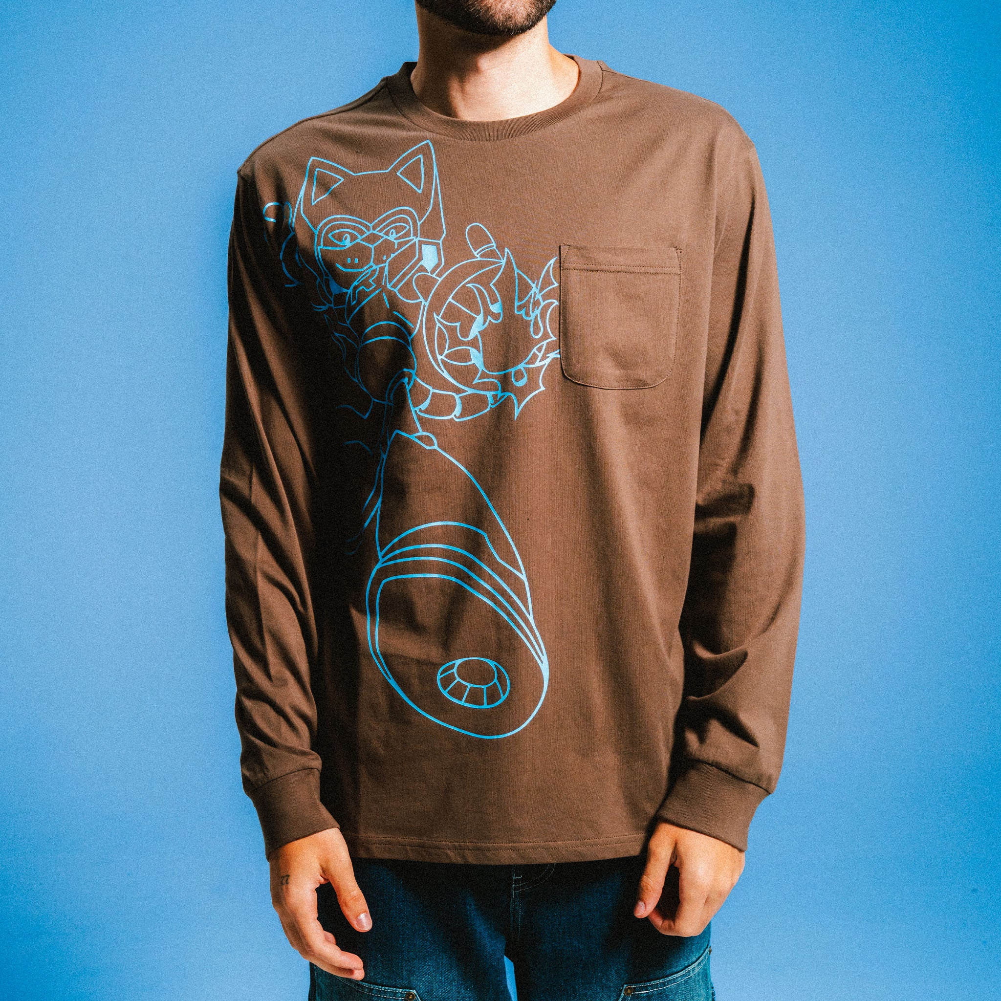 RIPNDIP Rokkunerm LS (Dusty Brown)