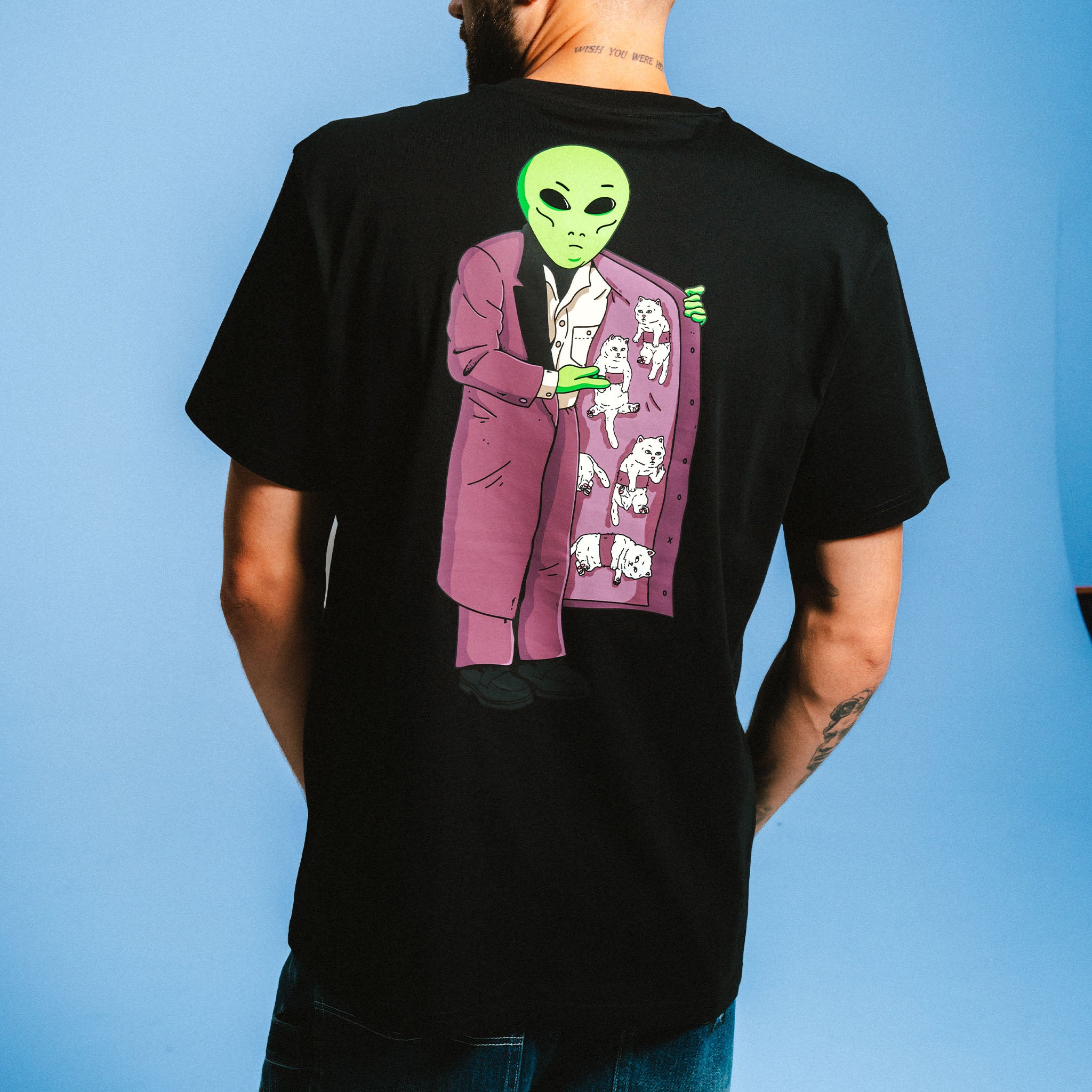 RIPNDIP For Sale Pocket Tee (Black)