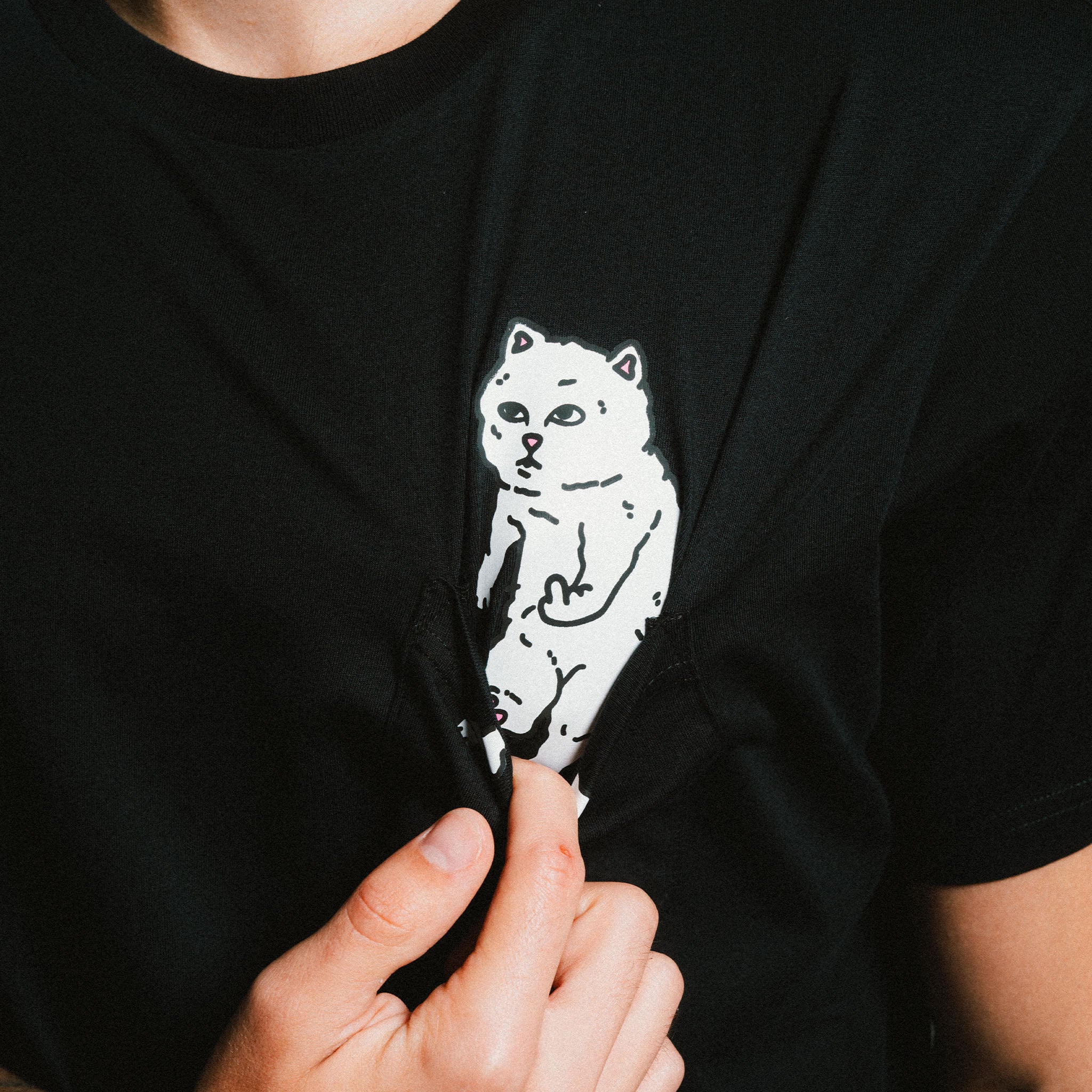 RIPNDIP For Sale Pocket Tee (Black)