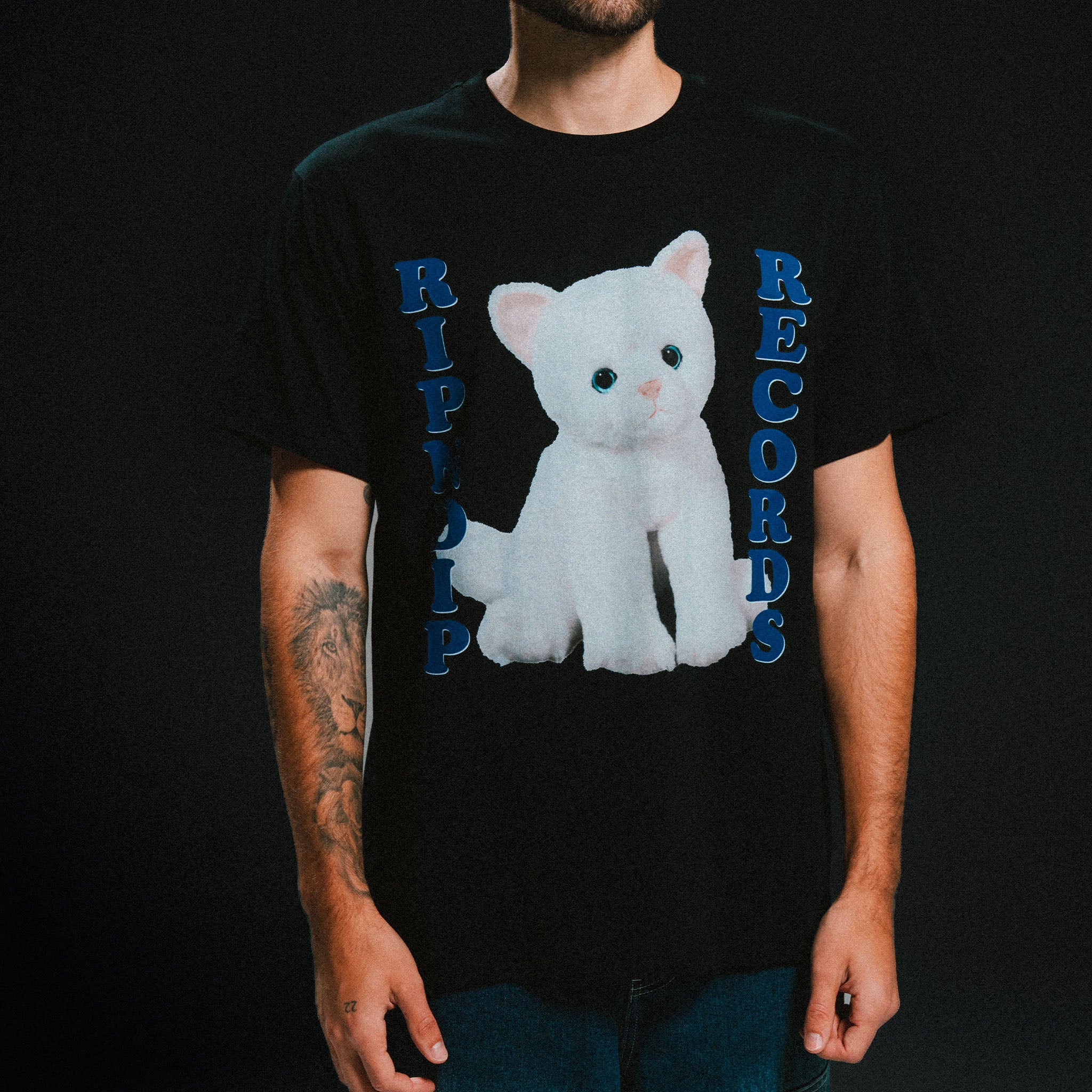 RIPNDIP Plush Records Tee (Black)