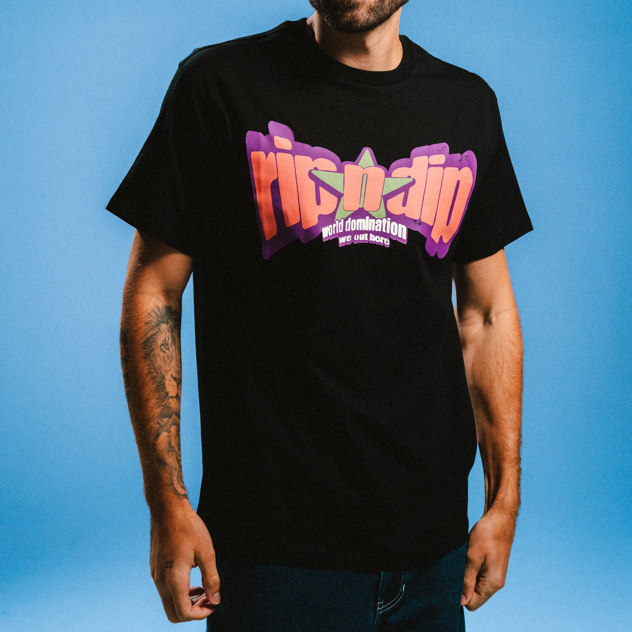RIPNDIP World Domination Tee (Black)