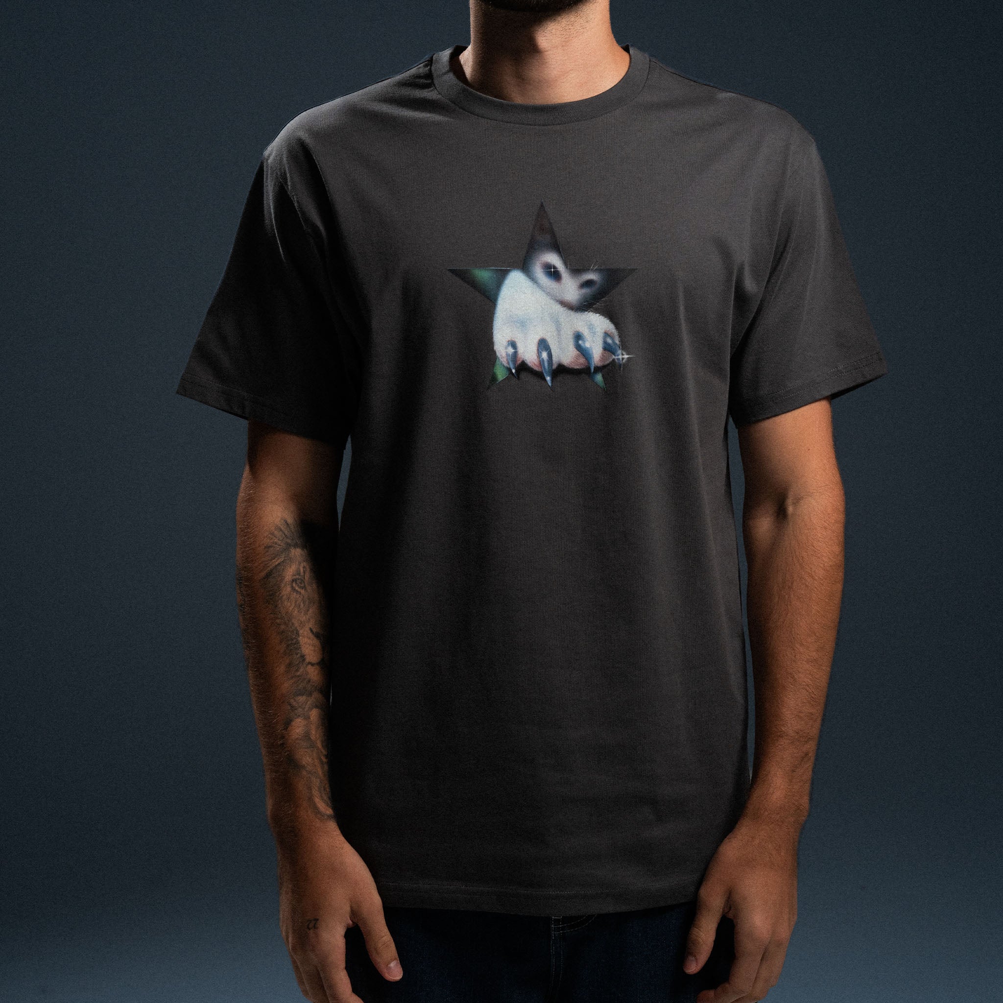 RIPNDIP Nerm Claw Tee (Charcoal)