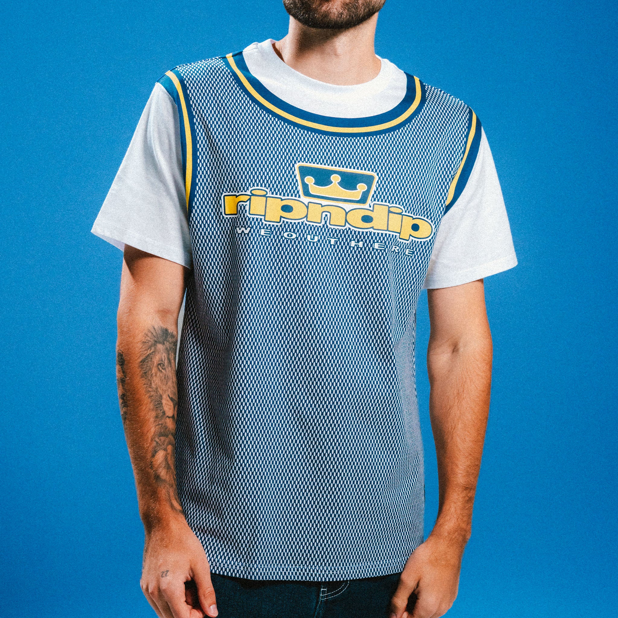 RIPNDIP Halftime Tee (White)