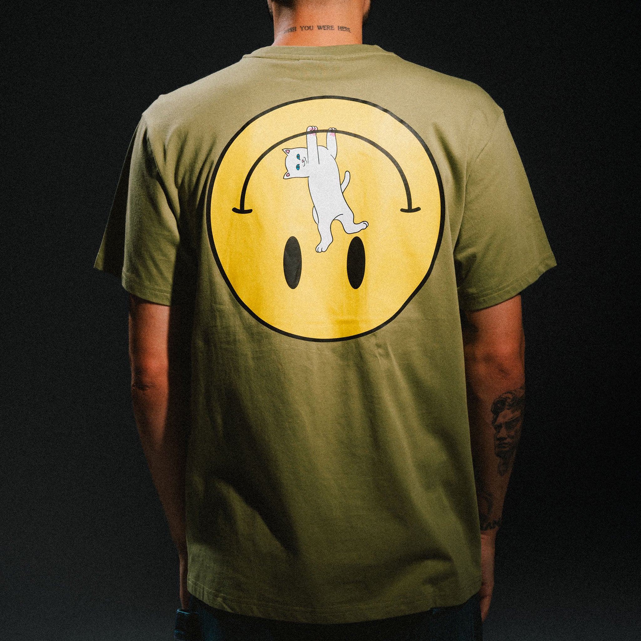 RIPNDIP Everything Will Be Ok Tee (Light Forest)