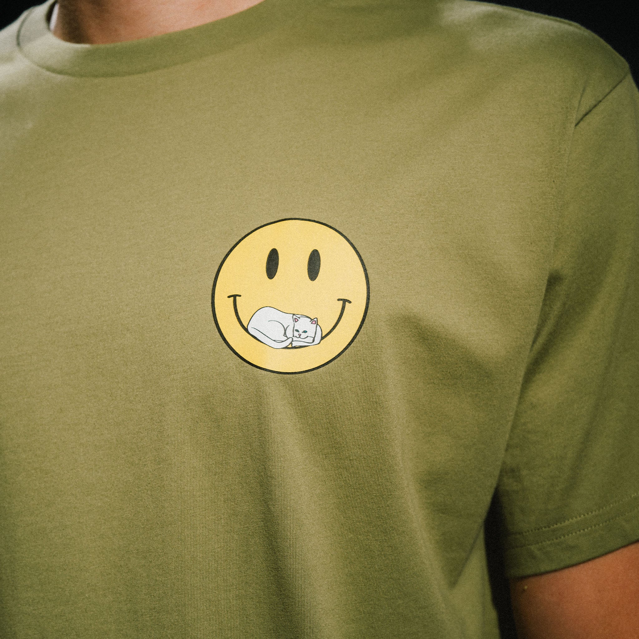 RIPNDIP Everything Will Be Ok Tee (Light Forest)