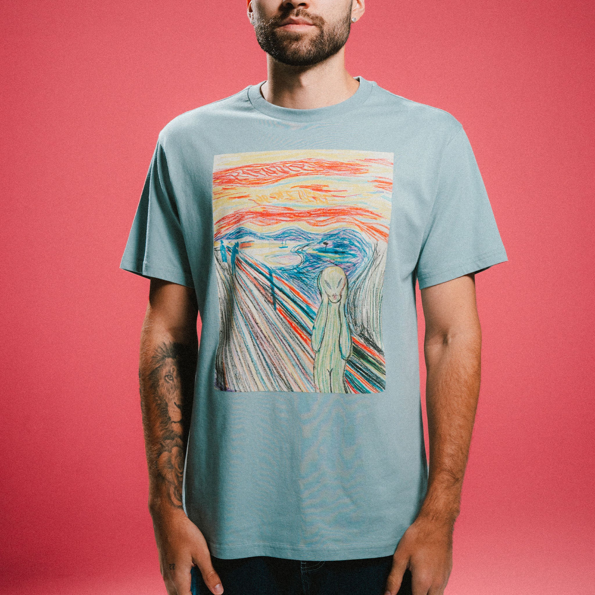 RIPNDIP Oslo Tee (Silver Blue)