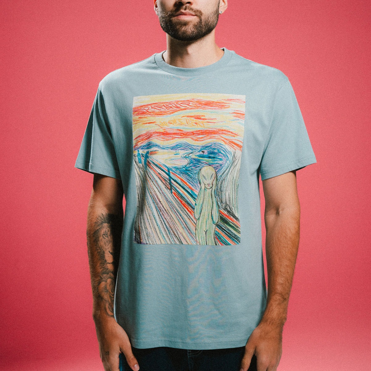 RIPNDIP Oslo Tee (Silver Blue)