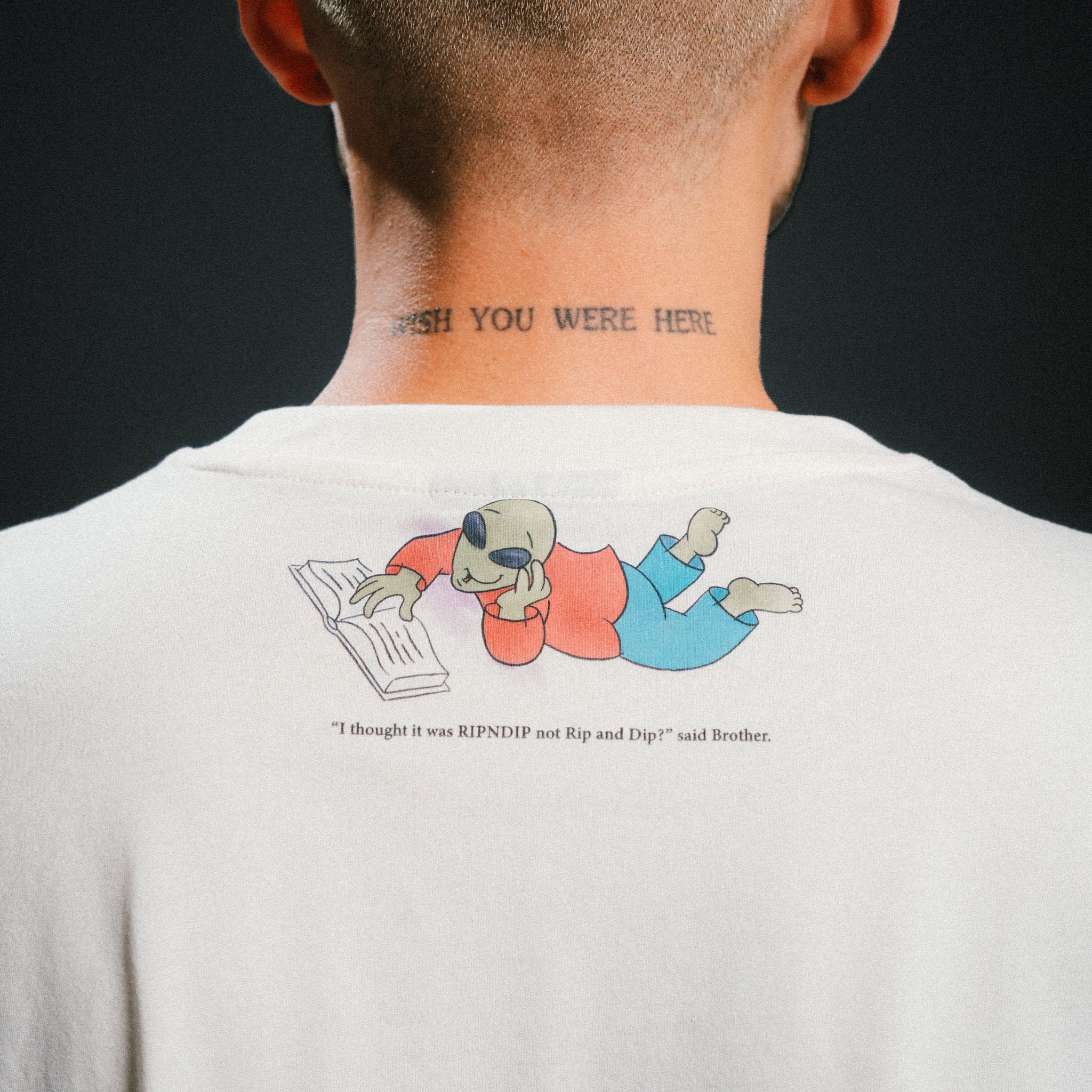 RIPNDIP Storybooks Tee (Bone)