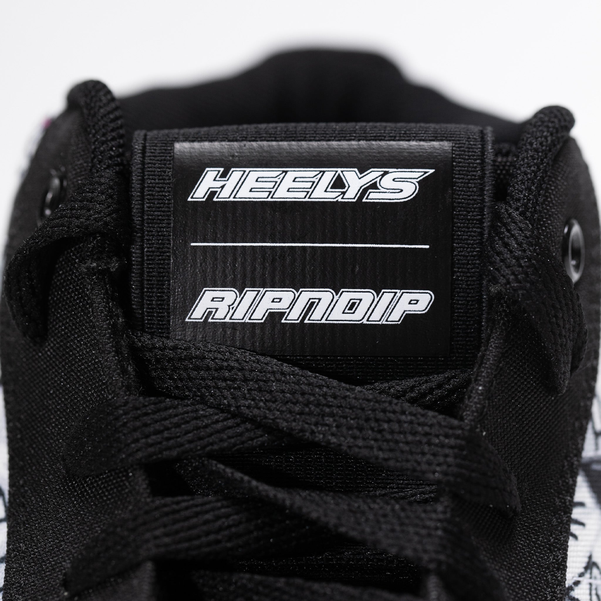 RIPNDIP Racer Mid Heelys Shoes (Black/White/Neon Green)