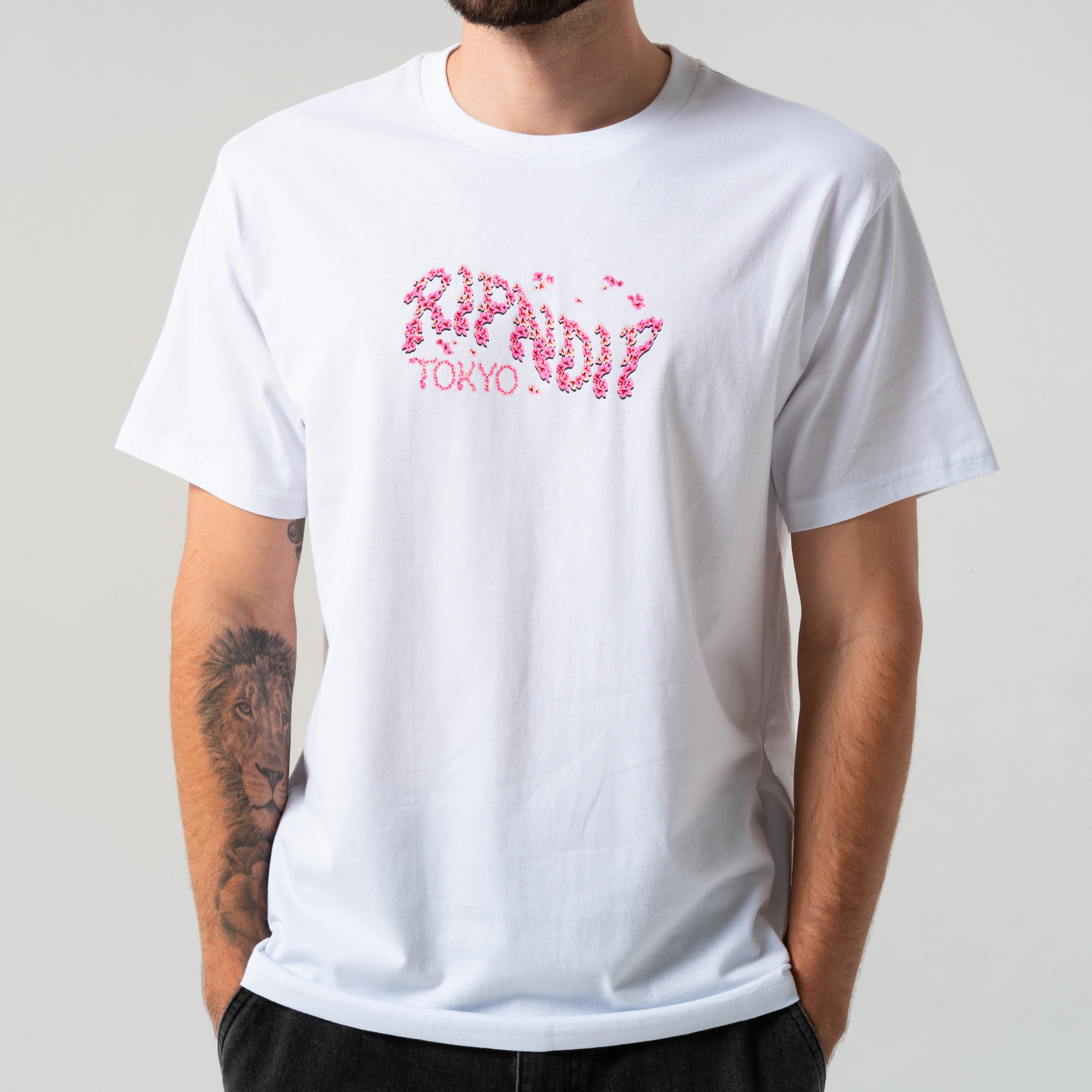 Cherry Blossom Tee (White) – RIPNDIP