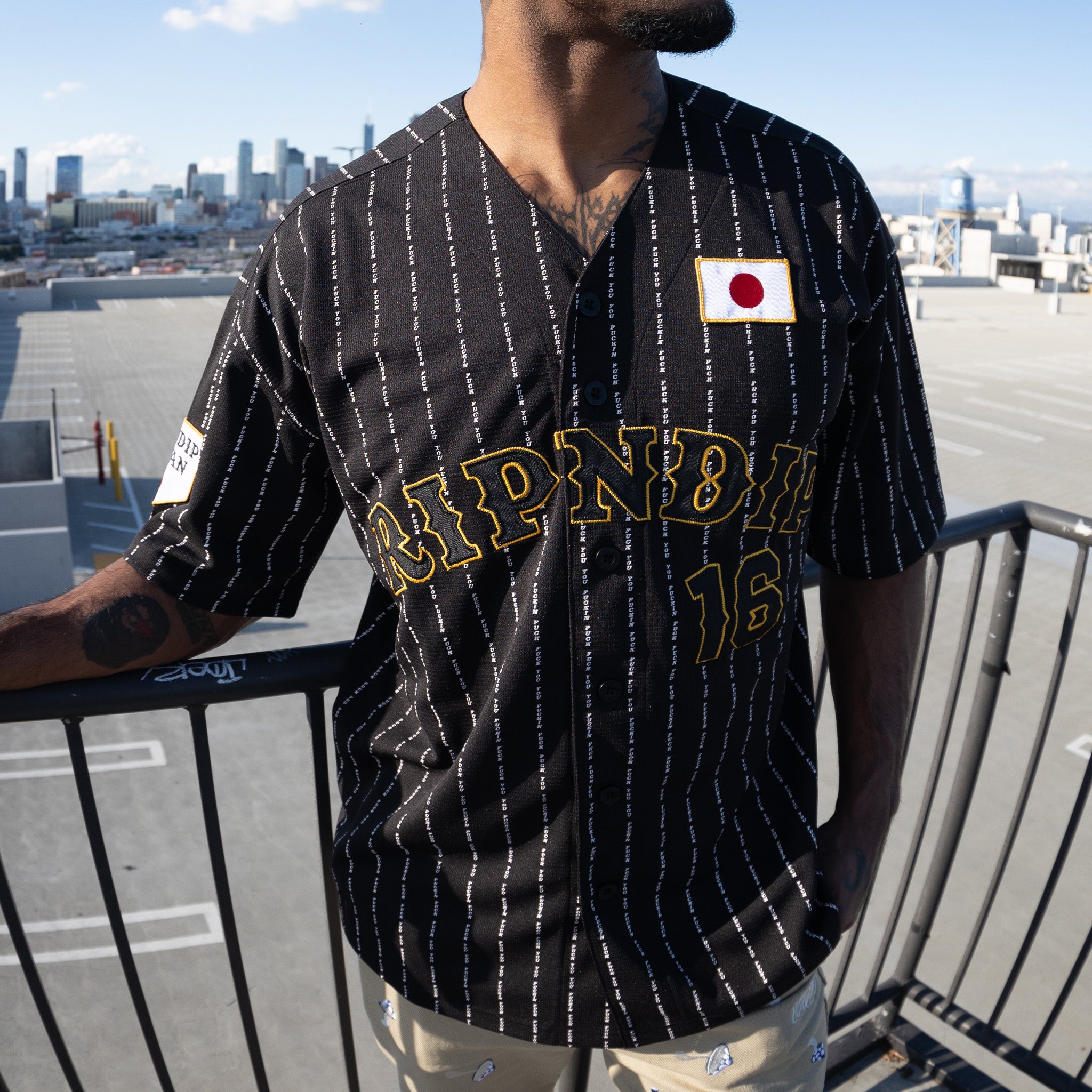 Ripndip JPN Baseball Jersey (Black)