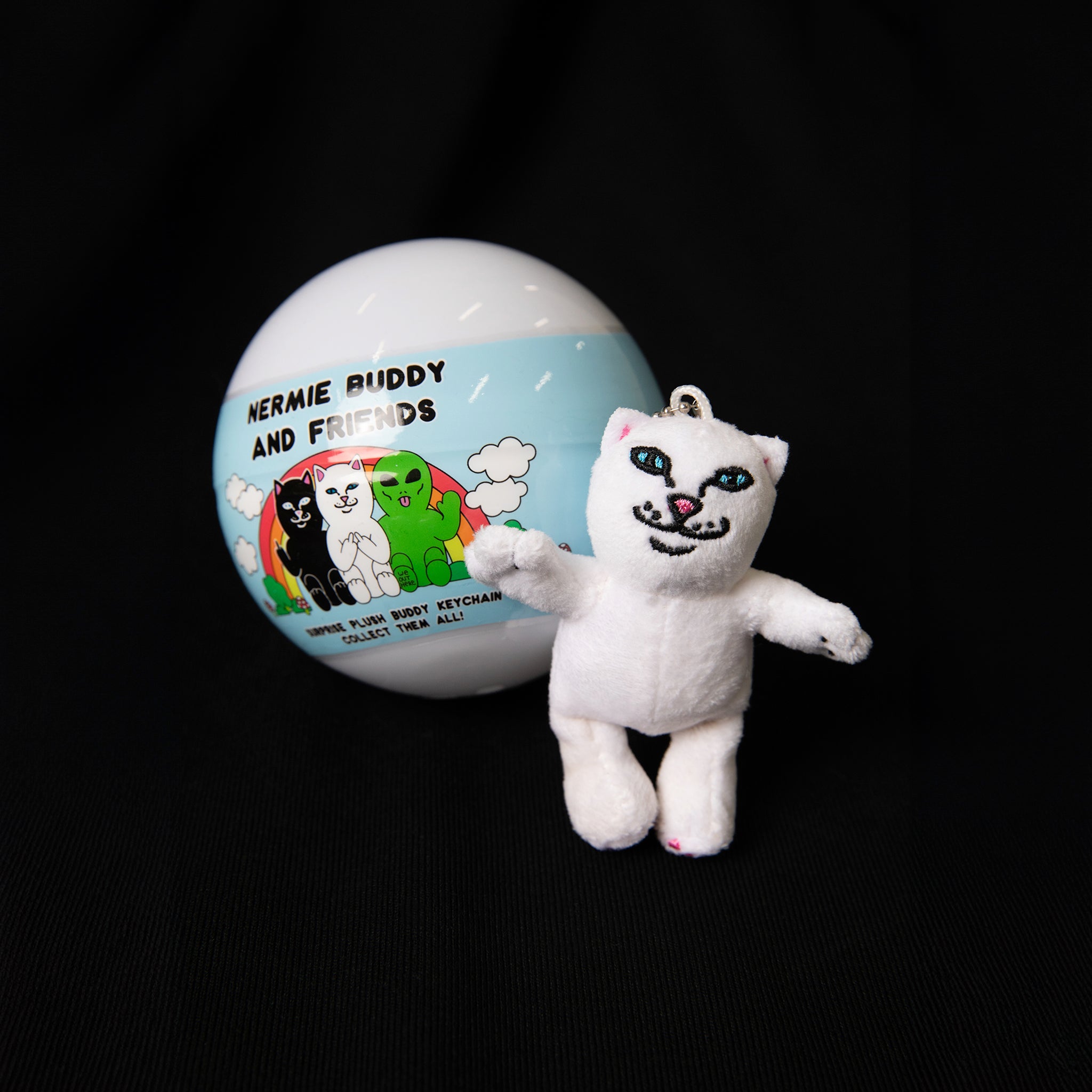 Nermie Buddy And Friends Plush Keychains (Multi) – RIPNDIP