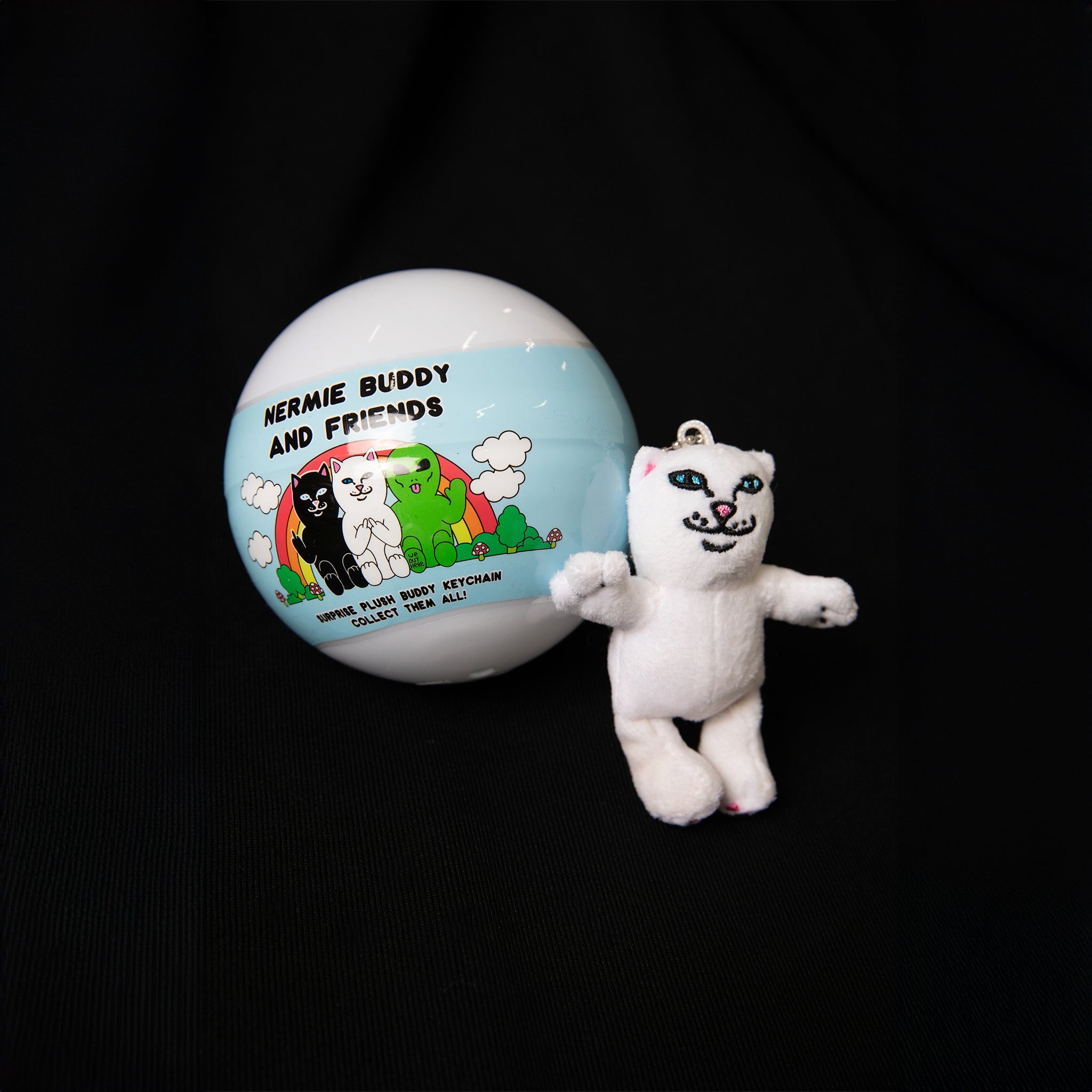 Nermie Buddy And Friends Plush Keychains (Multi) – RIPNDIP