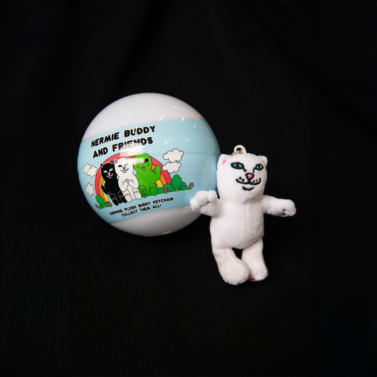 RIPNDIP Nermie Buddy And Friends Plush Keychains (Multi)