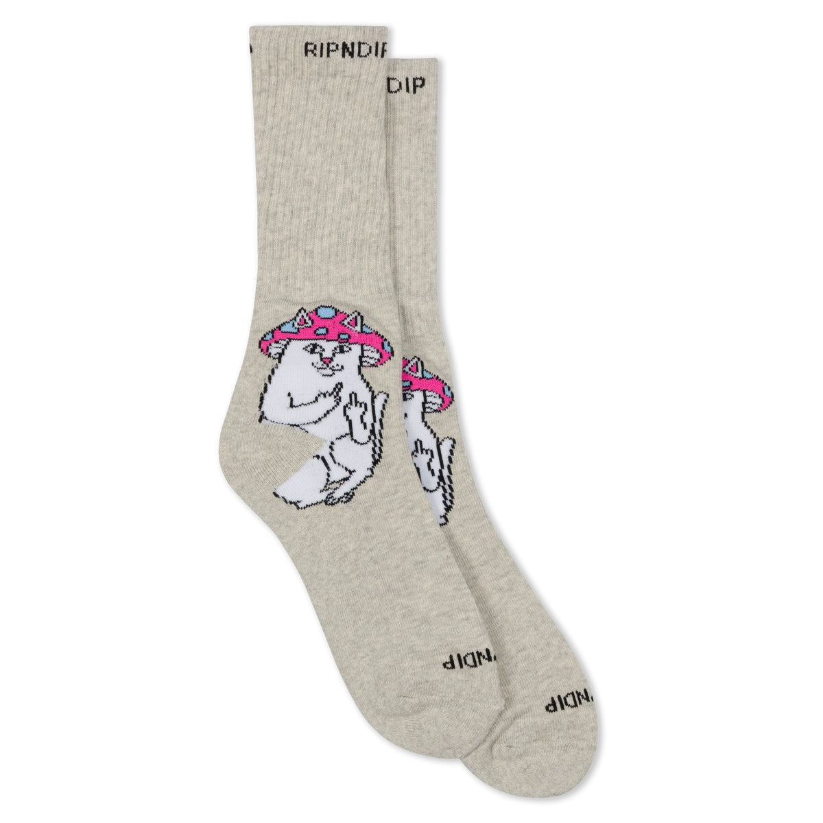 RIPNDIP Lord Mushy Socks (Grey)