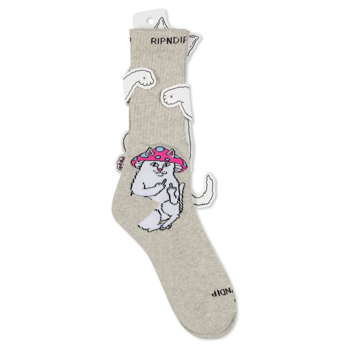 RIPNDIP Lord Mushy Socks (Grey)