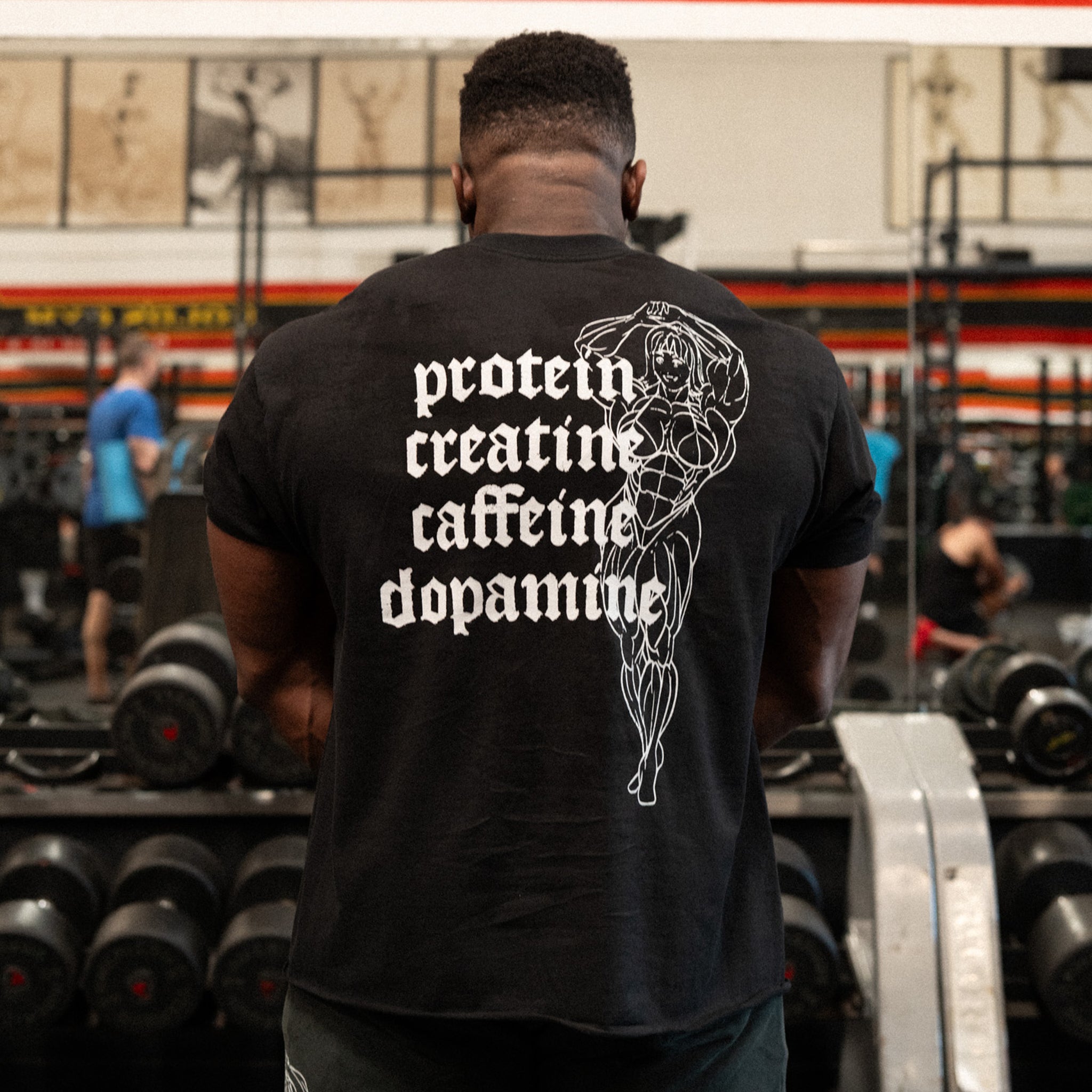 RIPNDIP Protein Cropped Tee (Black)