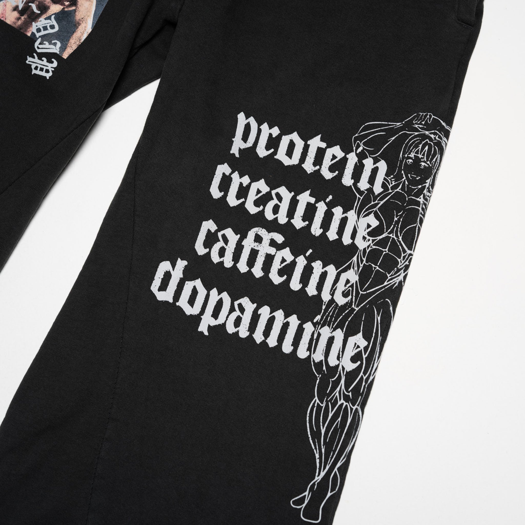 RIPNDIP Protein Straight Leg 500GSM Sweatpants (Gunmetal)