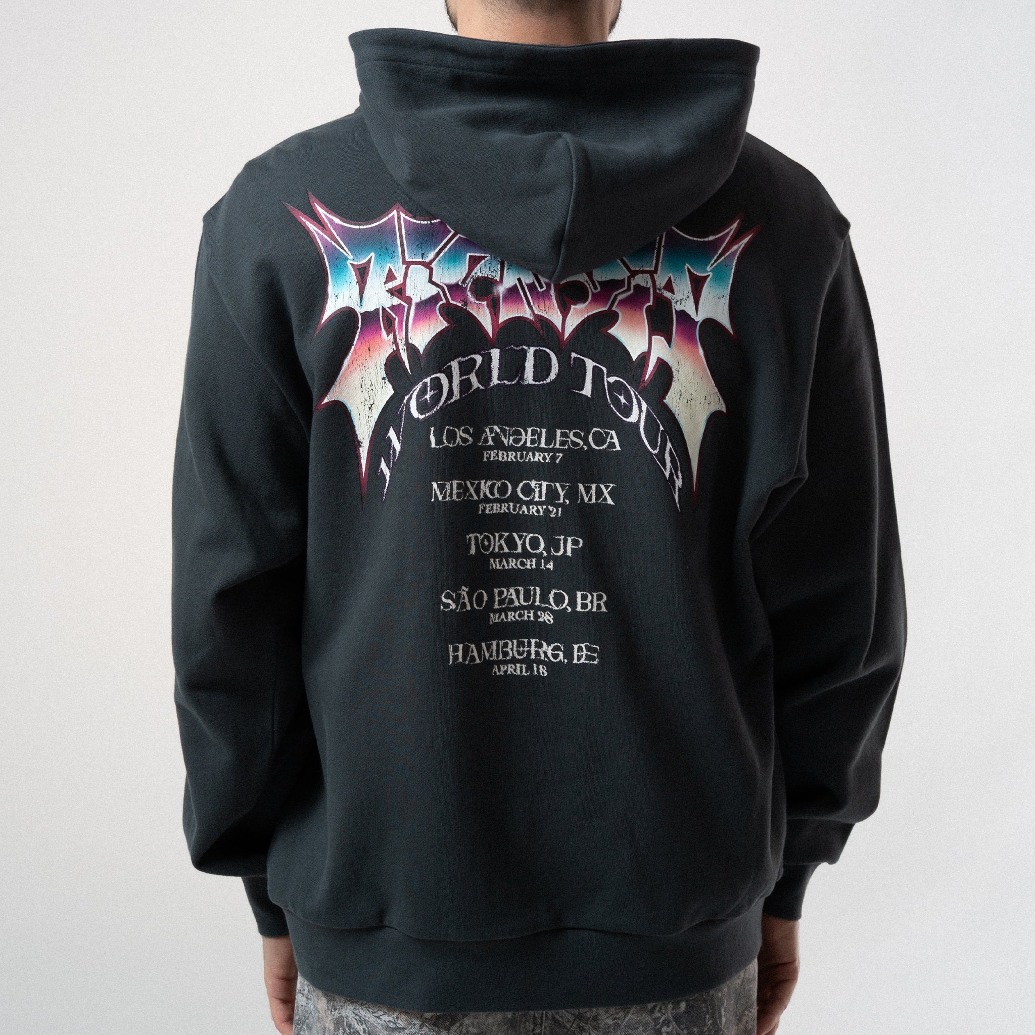 RIPNDIP Noid Zip Hoodie (Dark Charcoal)