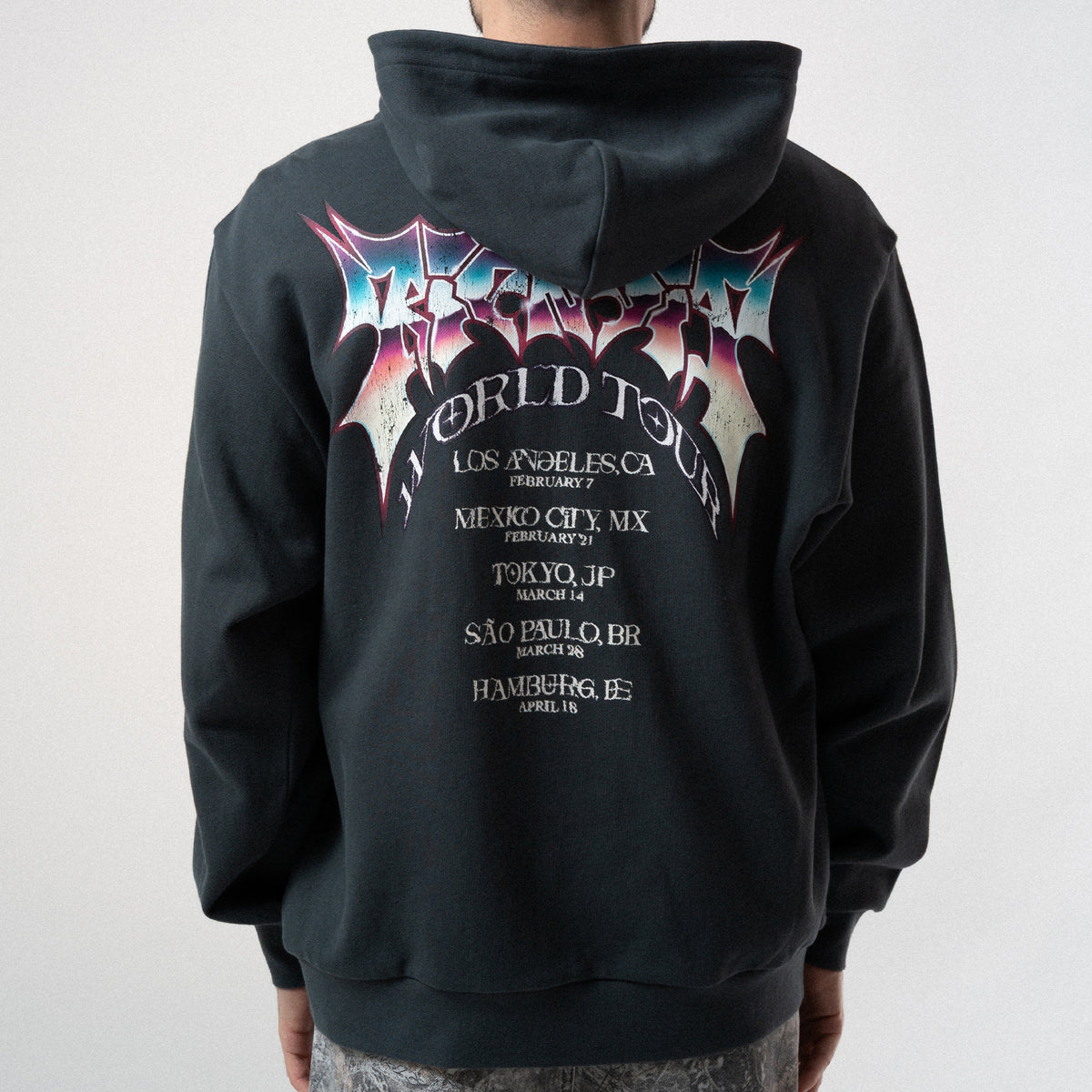 RIPNDIP Noid Zip Hoodie (Dark Charcoal)
