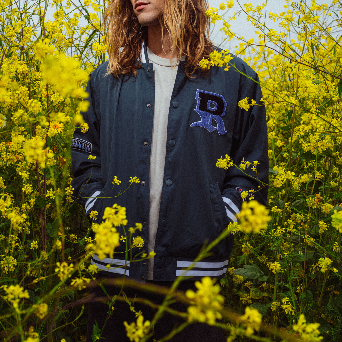 RIPNDIP Ripndip Athletics Stadium Jacket (Navy)
