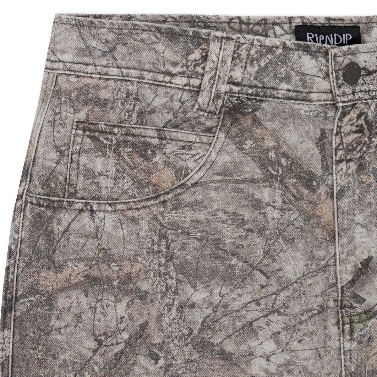 RIPNDIP Nerm Tree Camo Extra Wide Cargo Pants (Nerm Tree Camo)