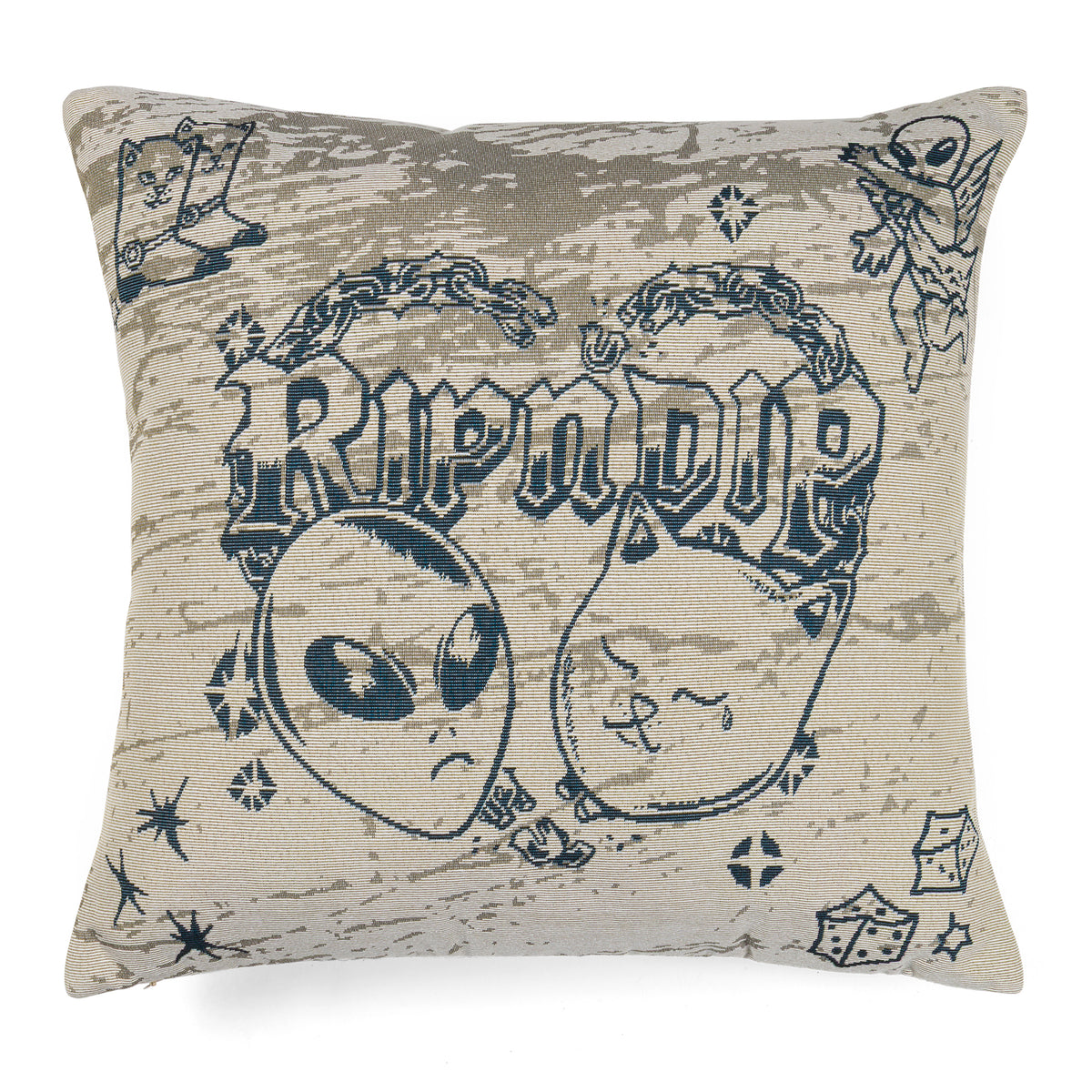 RIPNDIP Westside Pillow (Bone)