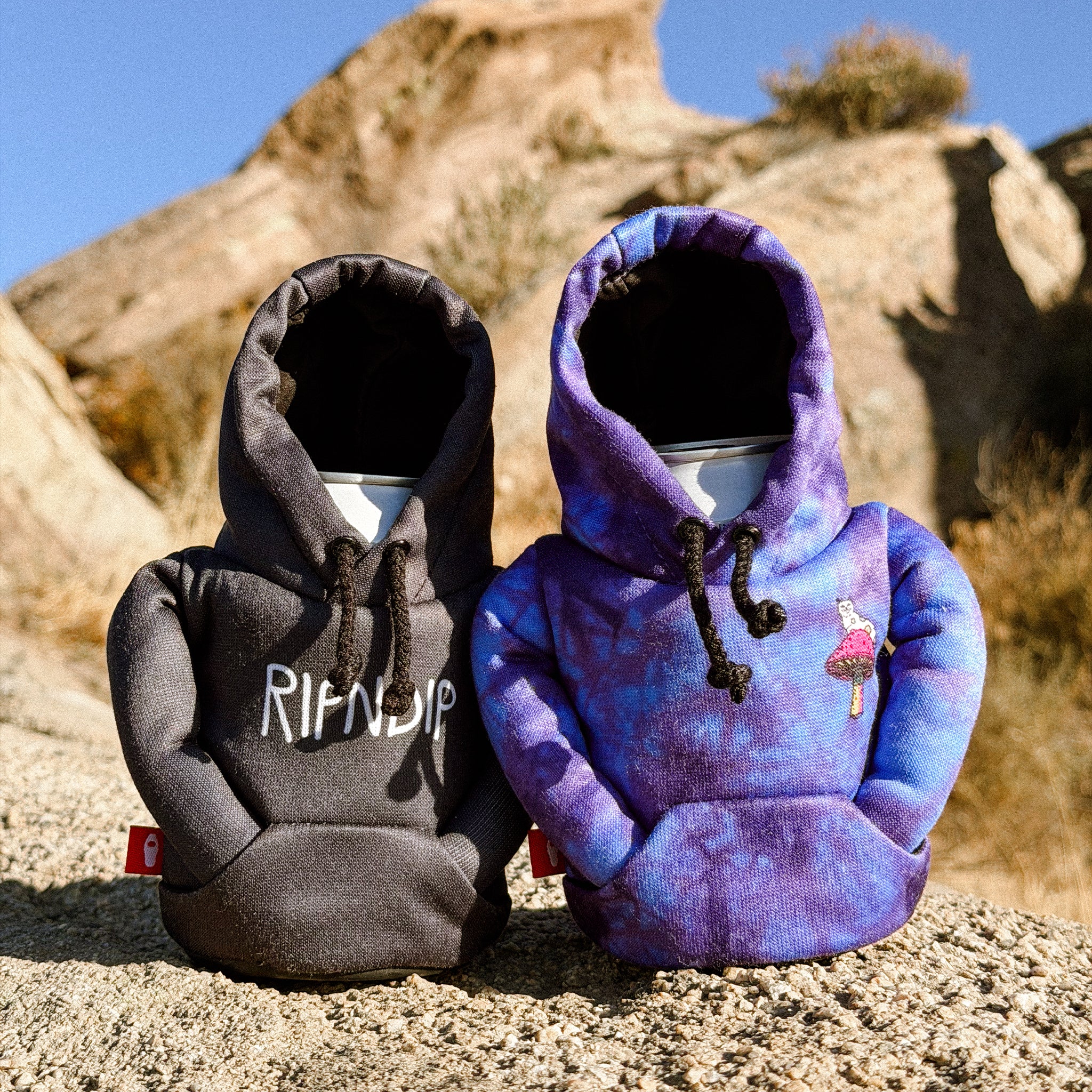 Puffin x Ripndip Lord Nermal Drinkwear Hoodie (Black)
