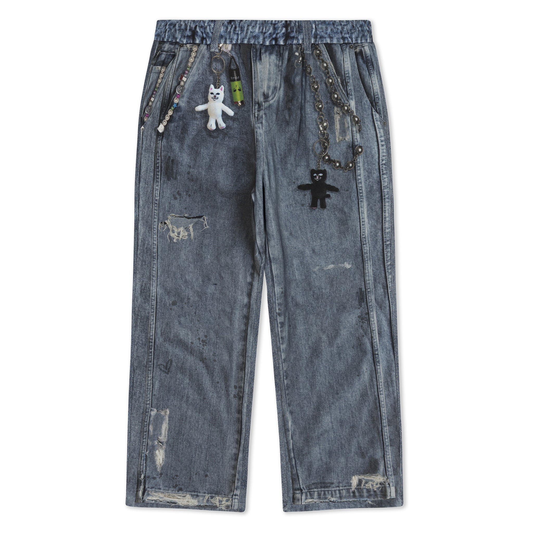 RIPNDIP Real Sweatpants (Light Wash)