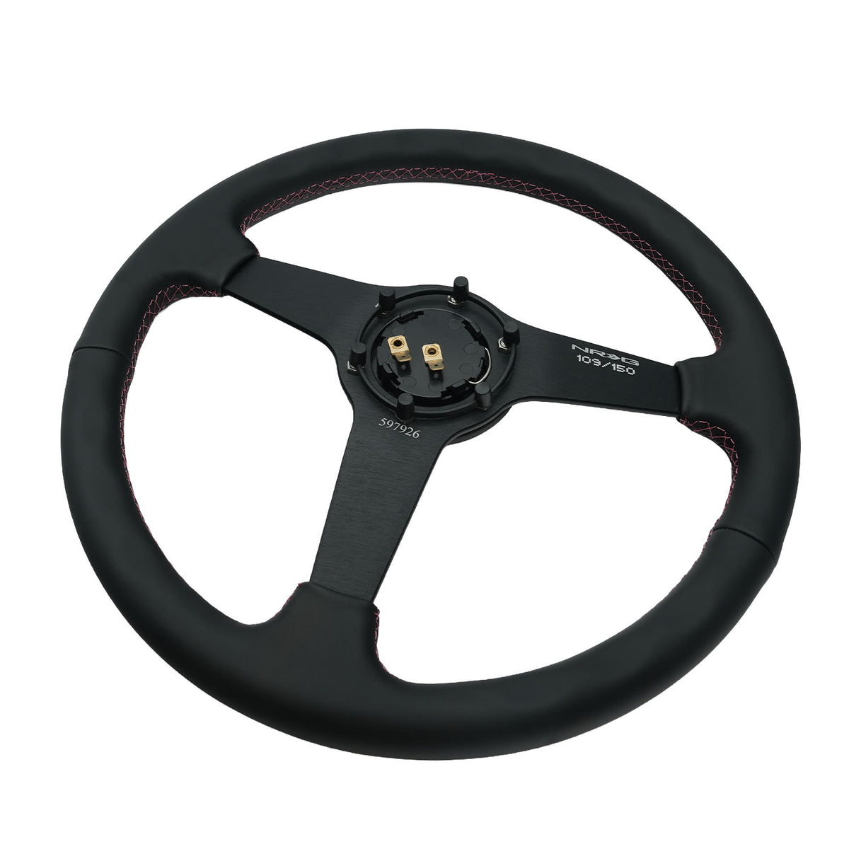 RIPNDIP Ripndip x NRG Stop Being A Pussy Steering Wheel (Leather)