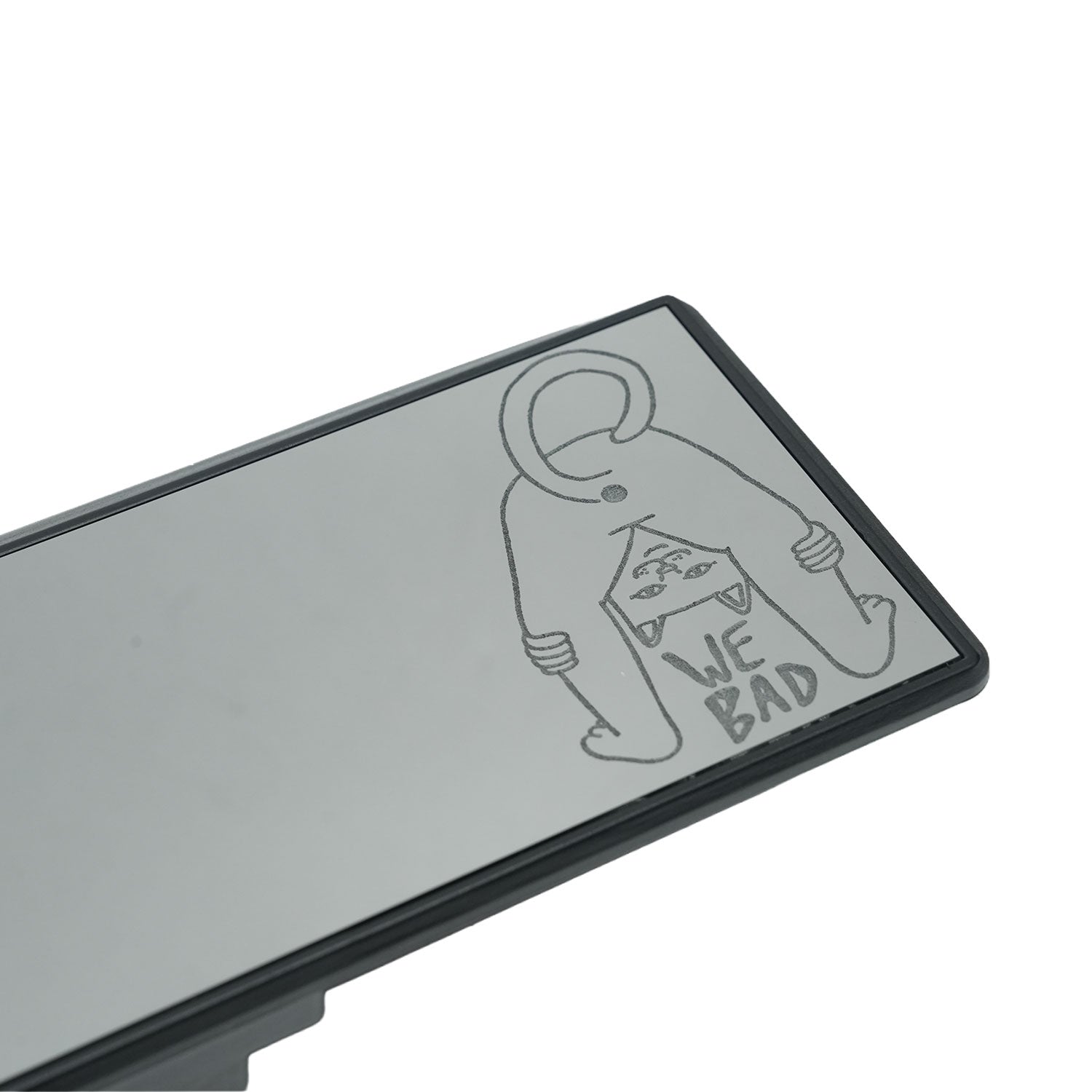 RIPNDIP Ripndip x NRG We Bad Car Mirror (Clear)