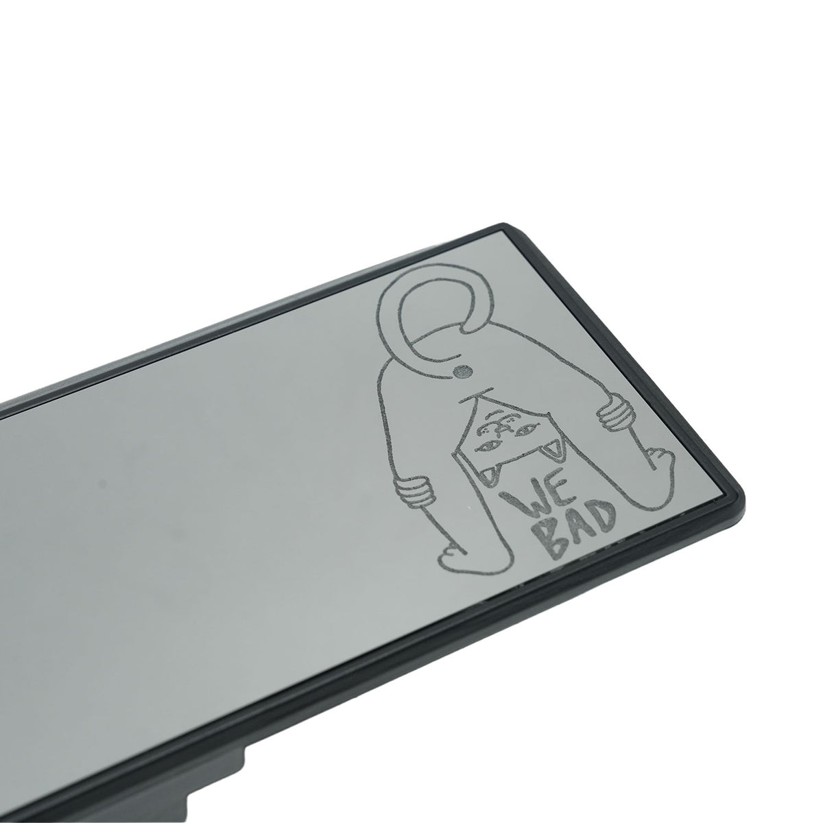 RIPNDIP Ripndip x NRG We Bad Car Mirror (Clear)