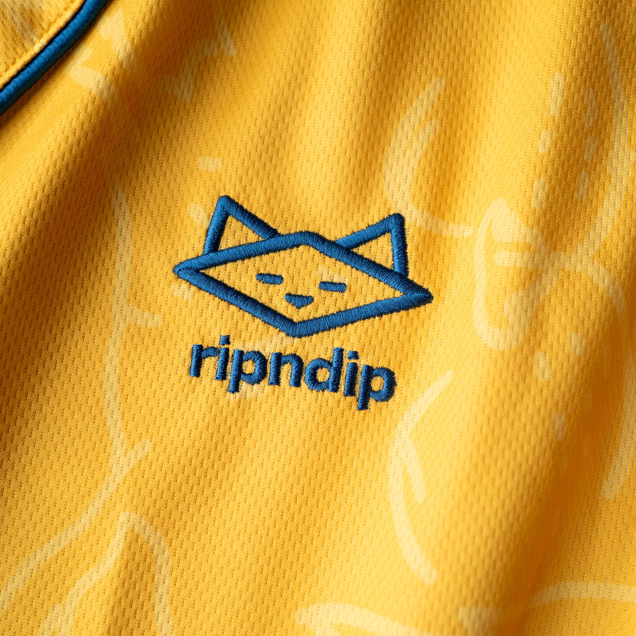 RIPNDIP RND Cup Columbia Soccer Jersey (Gold/Red)