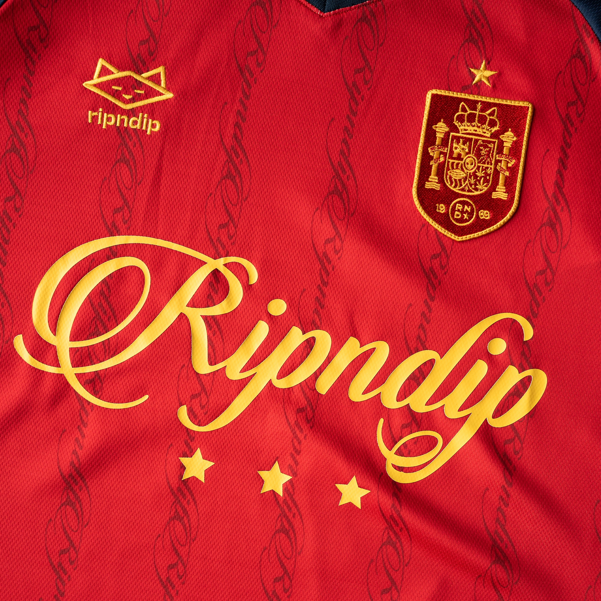 RIPNDIP RND Cup Spain Soccer Jersey (Red/Navy)