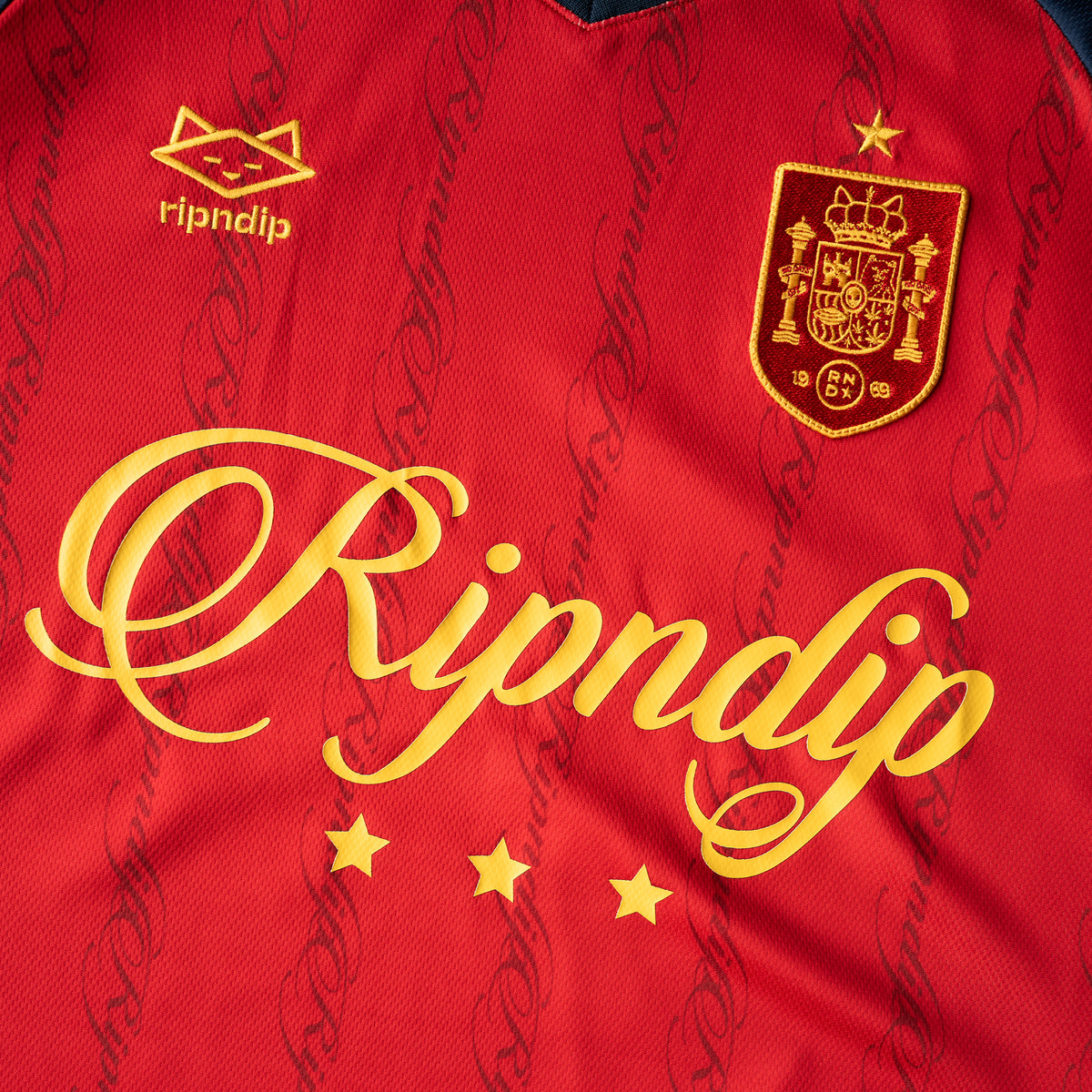 RIPNDIP RND Cup Spain Soccer Jersey (Red/Navy)