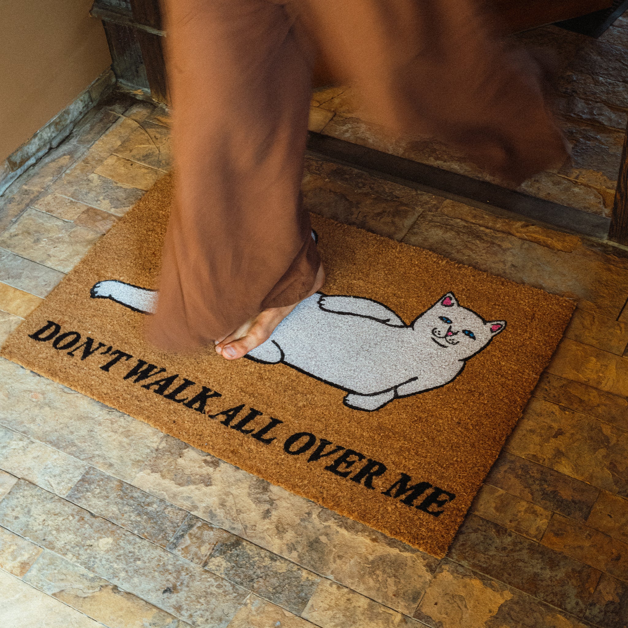 RIPNDIP Walk Door Mat (Tan)