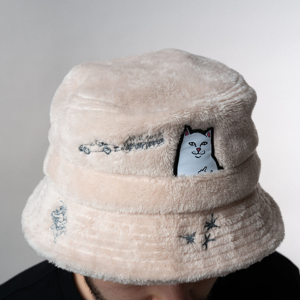 RIPNDIP Westside Sherpa Bucket Hat (Tan)
