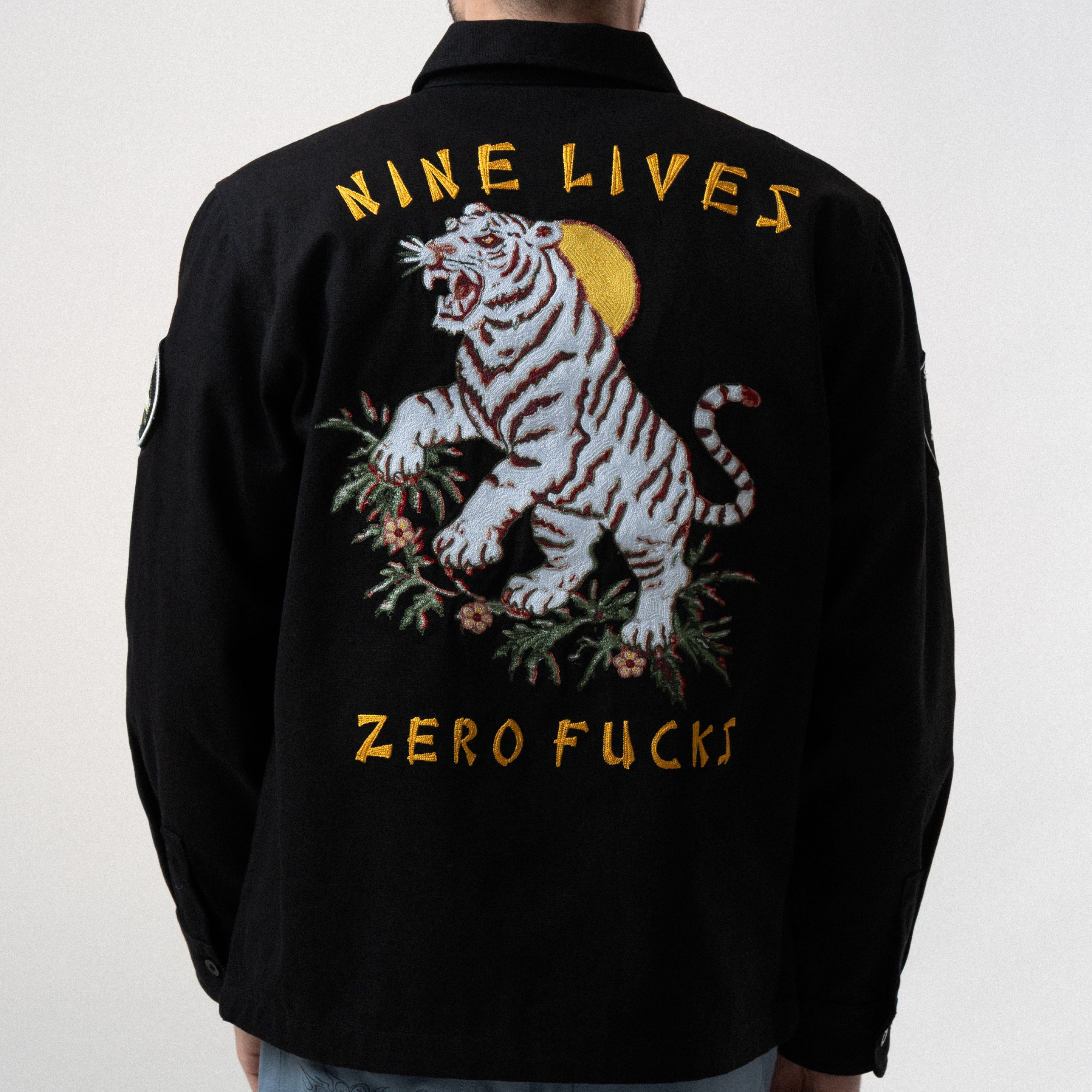 RIPNDIP Nine Lives Military Jacket (Black)