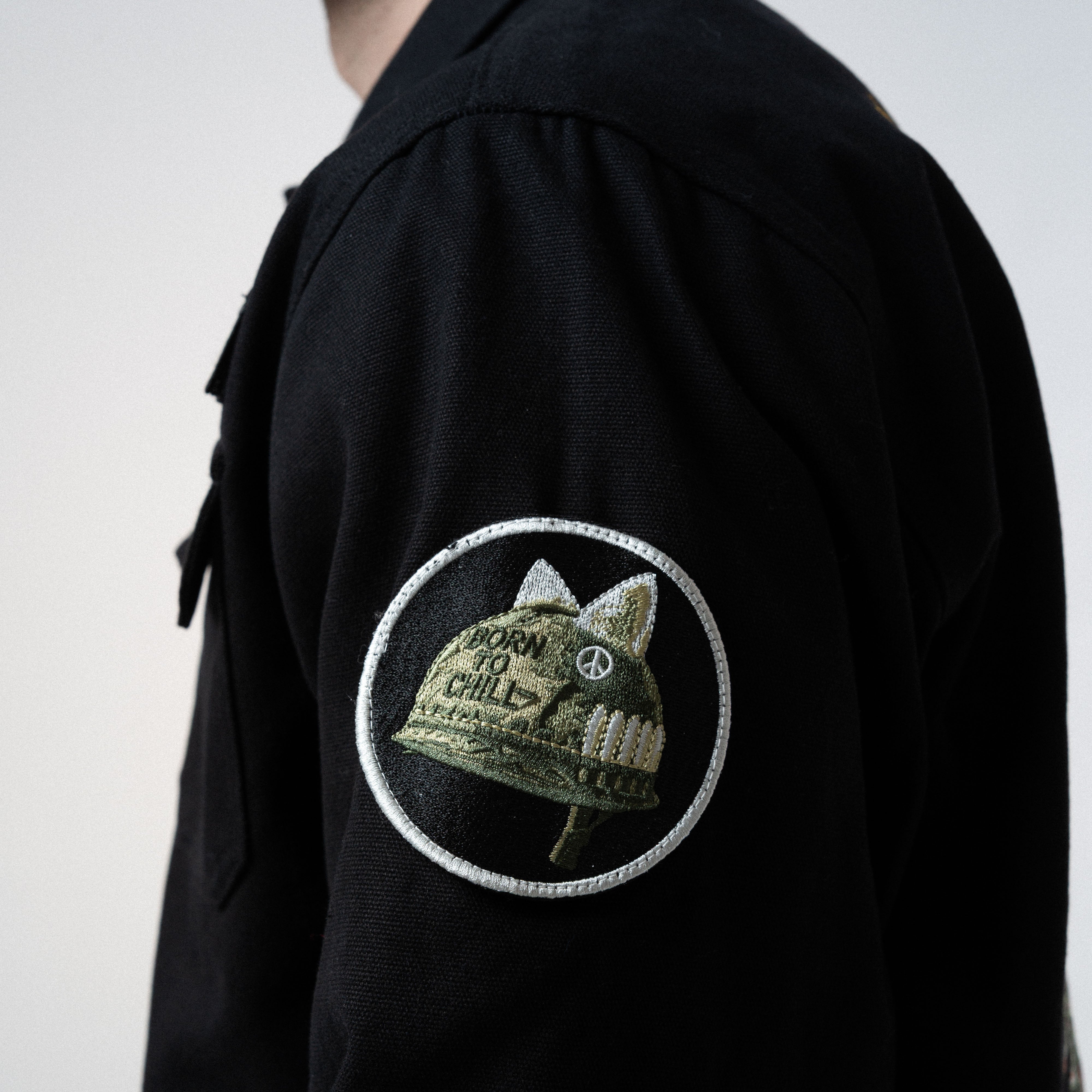 RIPNDIP Nine Lives Military Jacket (Black)