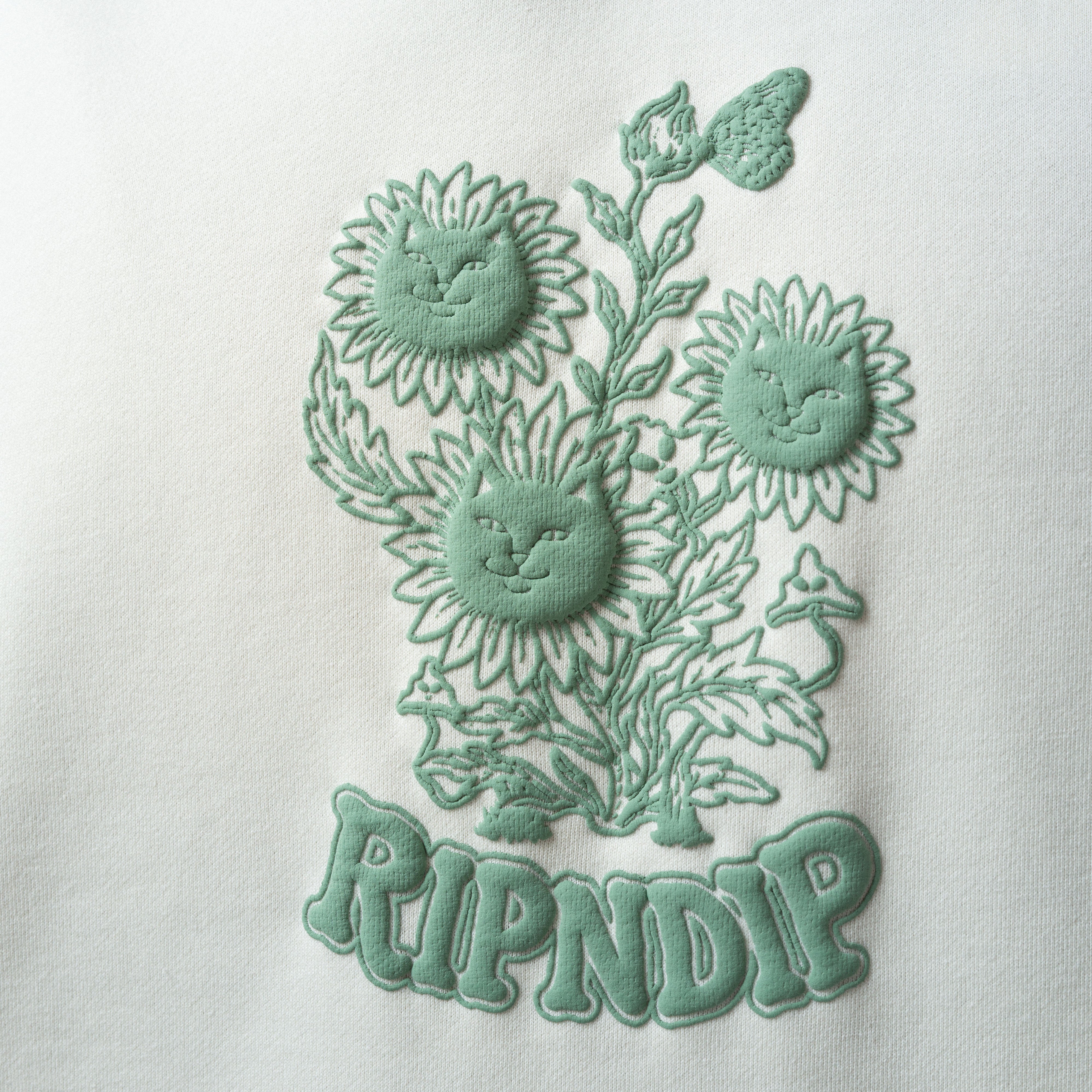 RIPNDIP Where The Flowers Bloom Hoodie (Bone)