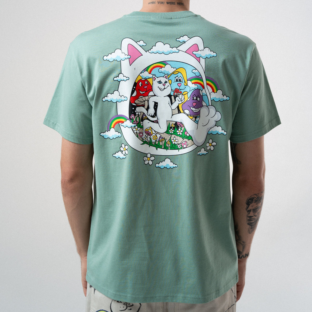 RIPNDIP Heaven To Me Tee (Pine)