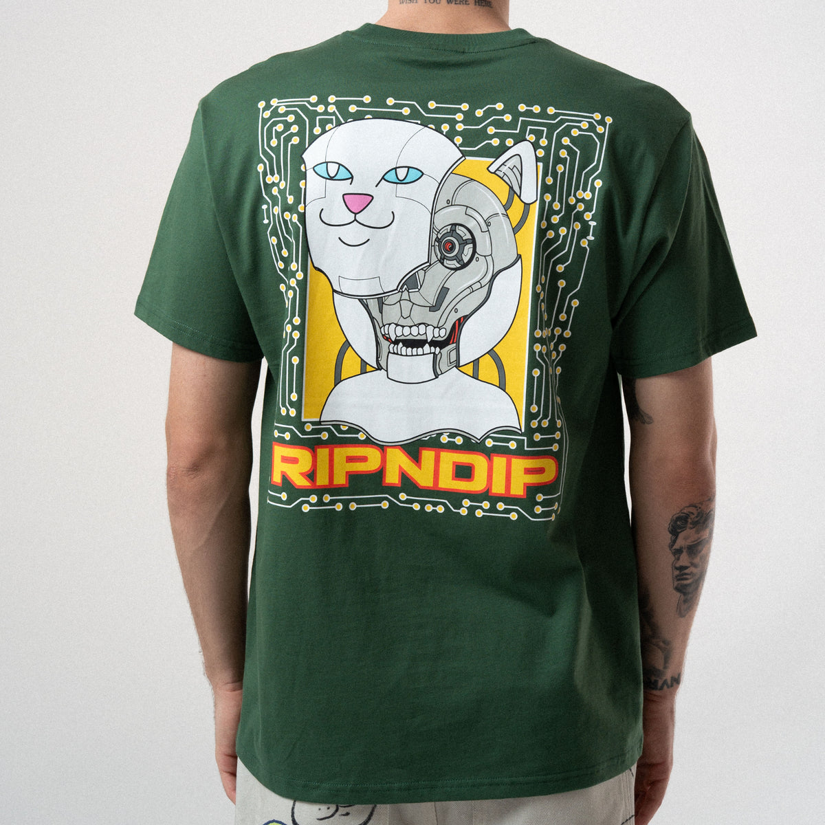 RIPNDIP Plugged In Tee (Dark Forest)