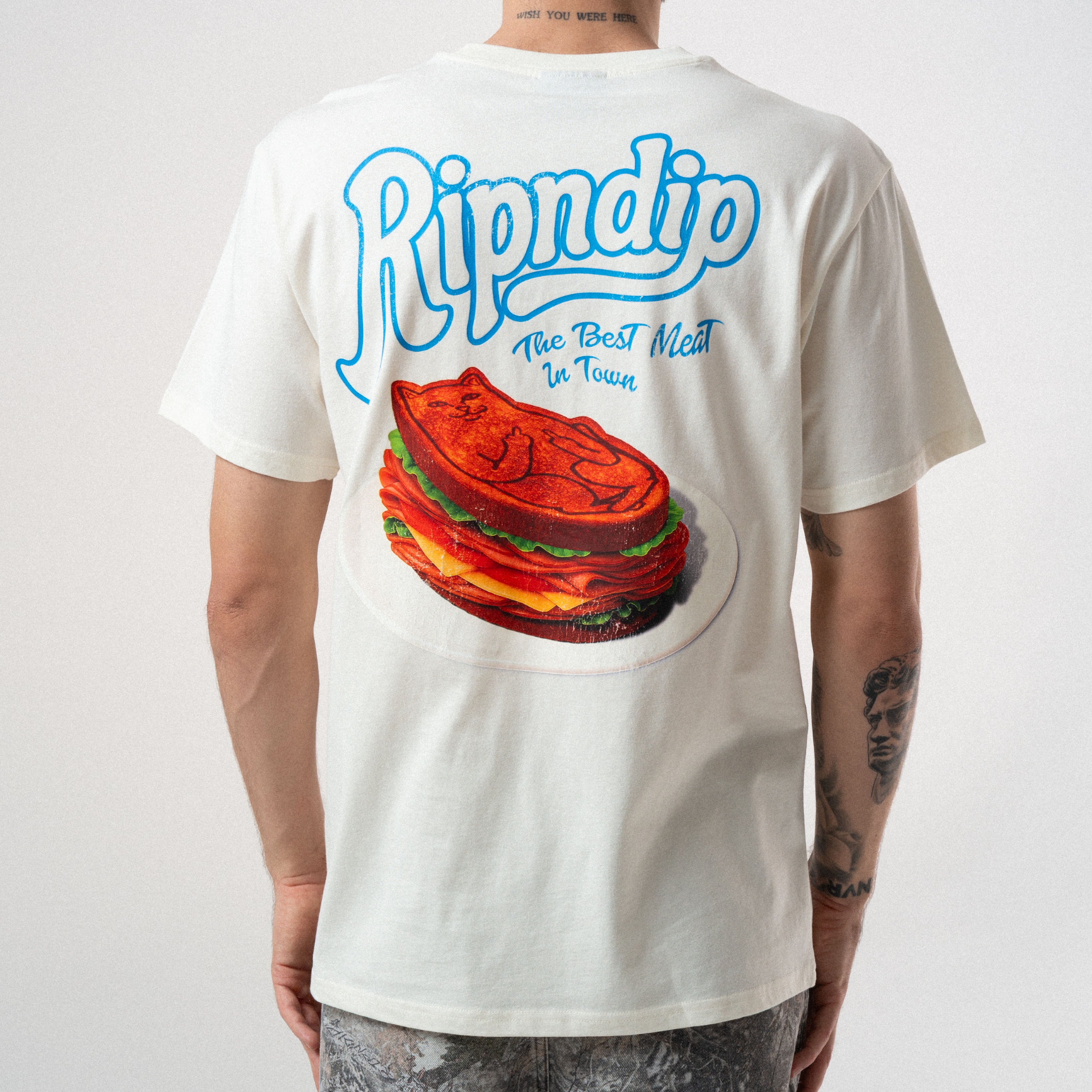 RIPNDIP Best Meat Tee (Bone)
