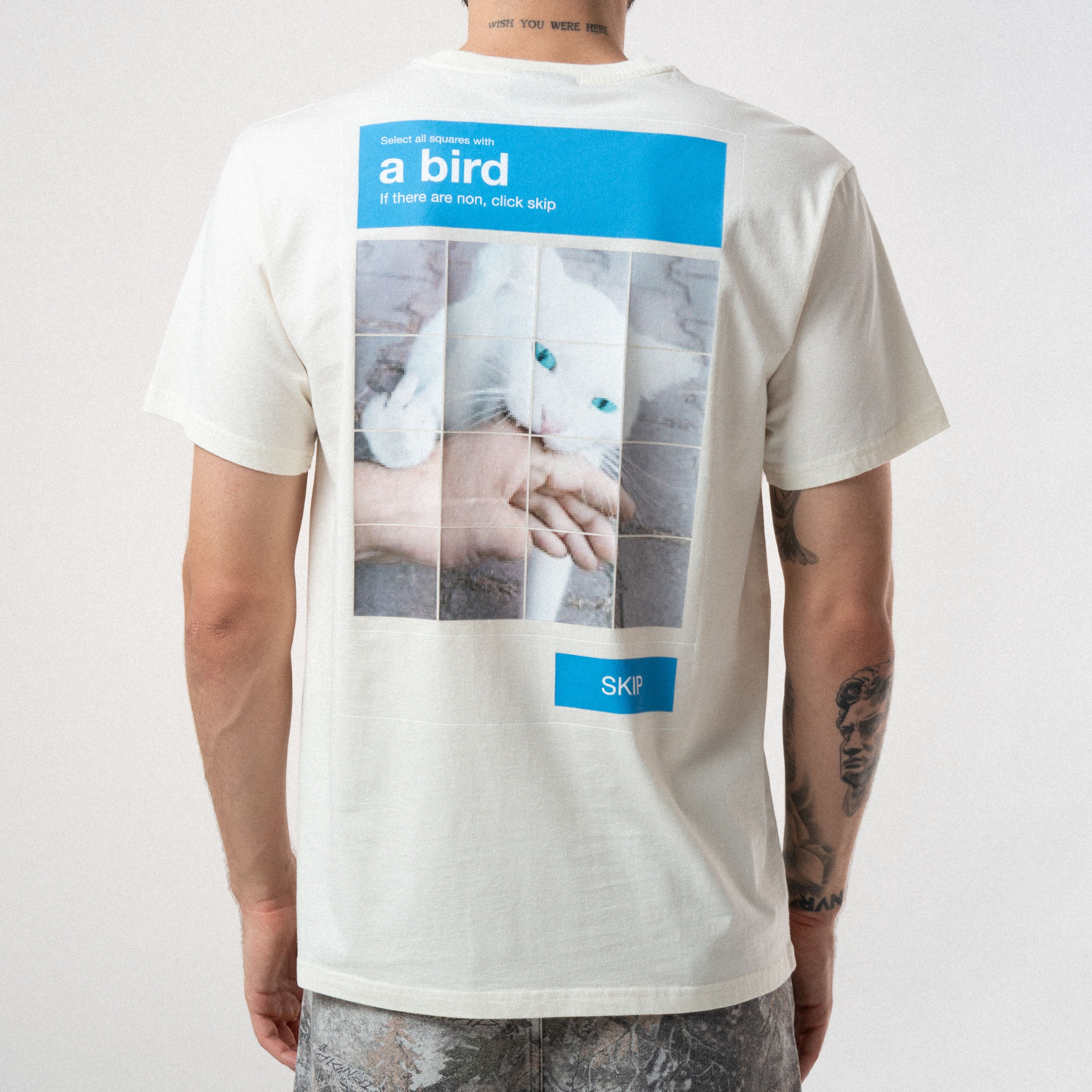 RIPNDIP A Bird Tee (Bone)