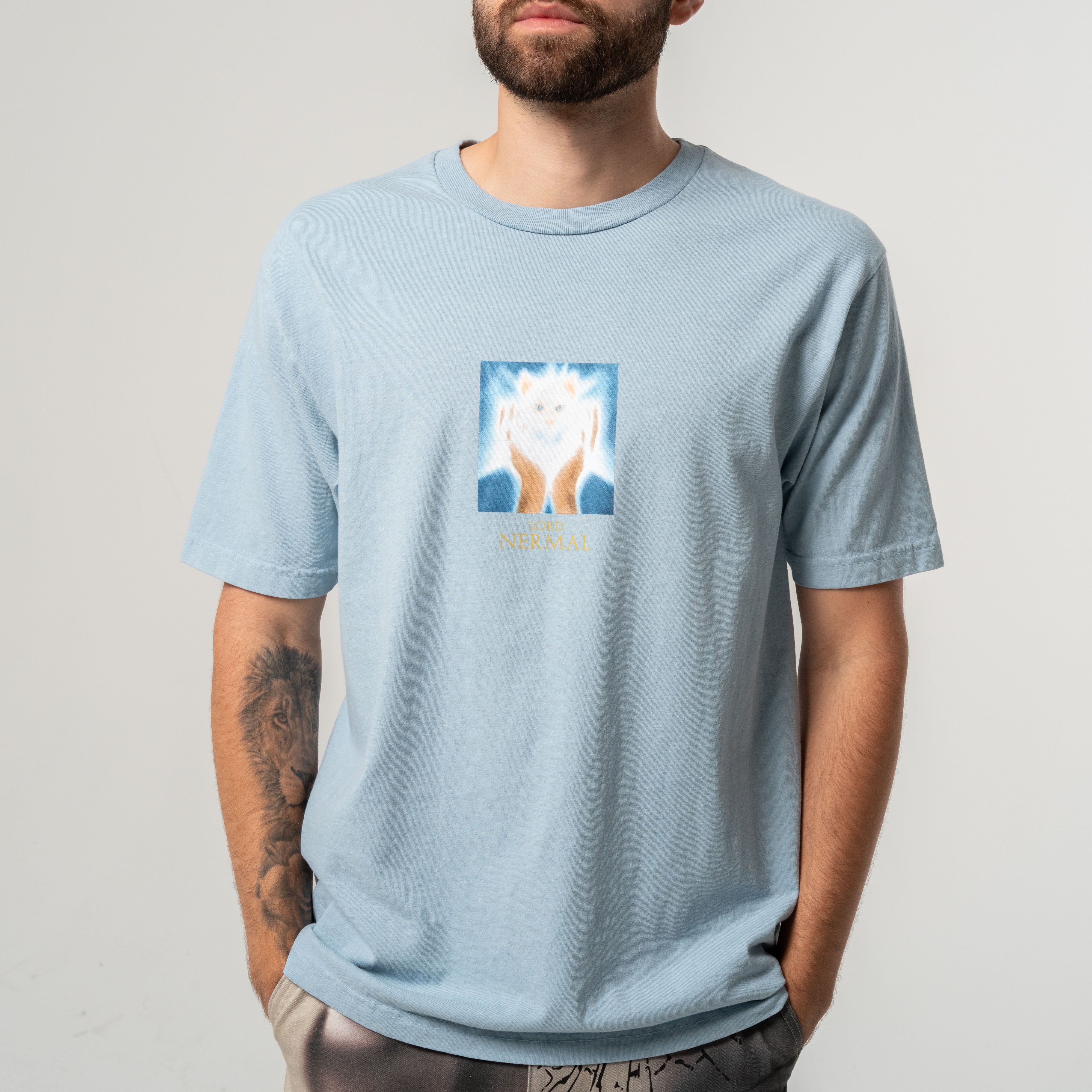 RIPNDIP Nerm In The Clouds Tee (Powder Blue)