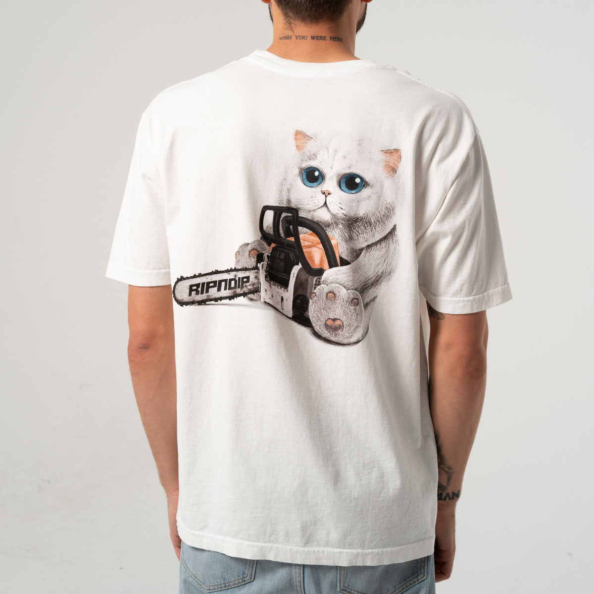 RIPNDIP Find Out Tee (Bone)