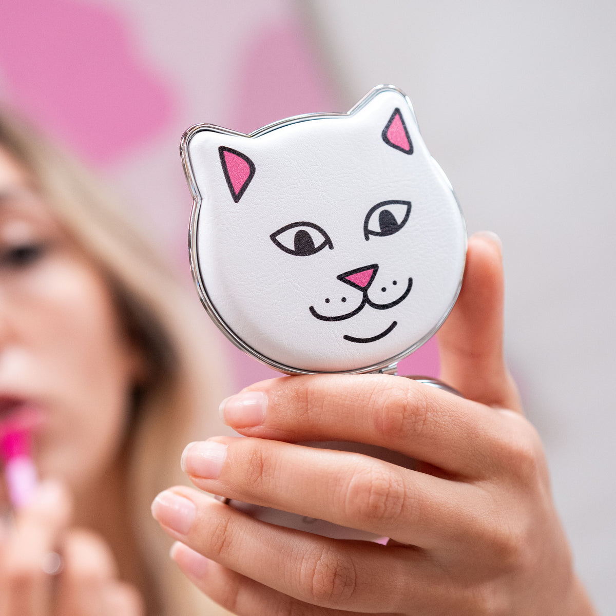 RIPNDIP Lord Nermal Compact Mirror (White)
