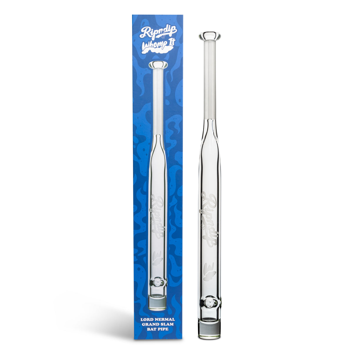 RIPNDIP Whomp It x Ripndip Lord Nermal Grand Slam Bat Pipe (Clear)