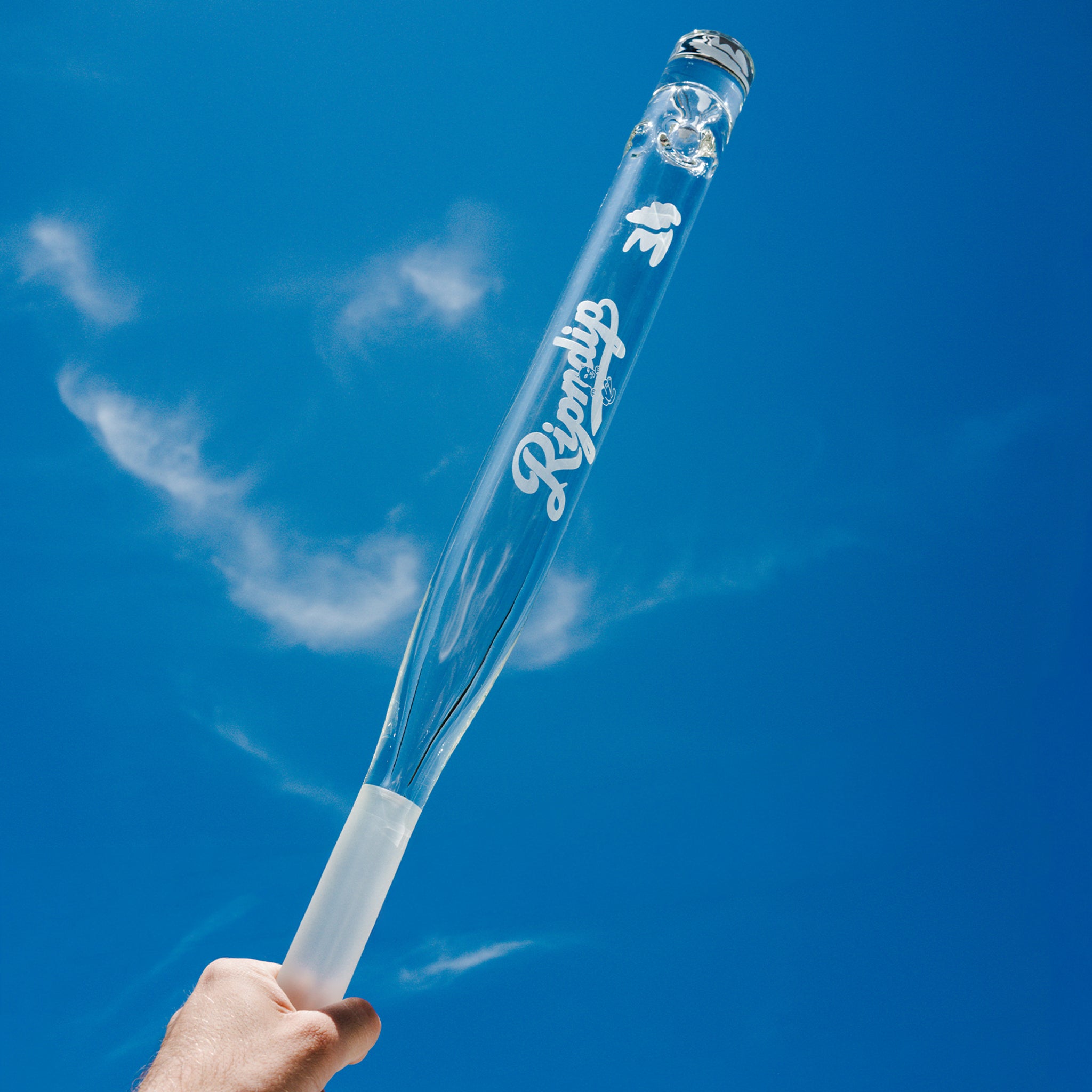 RIPNDIP Whomp It x Ripndip Lord Nermal Grand Slam Bat Pipe (Clear)